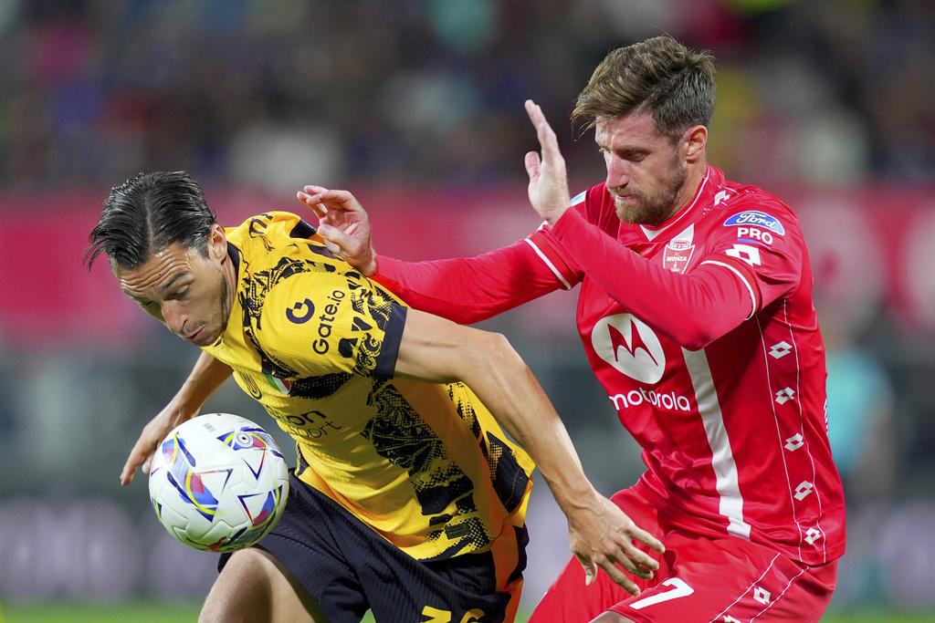 國際米蘭作客1:1迫和蒙沙。(美聯社)