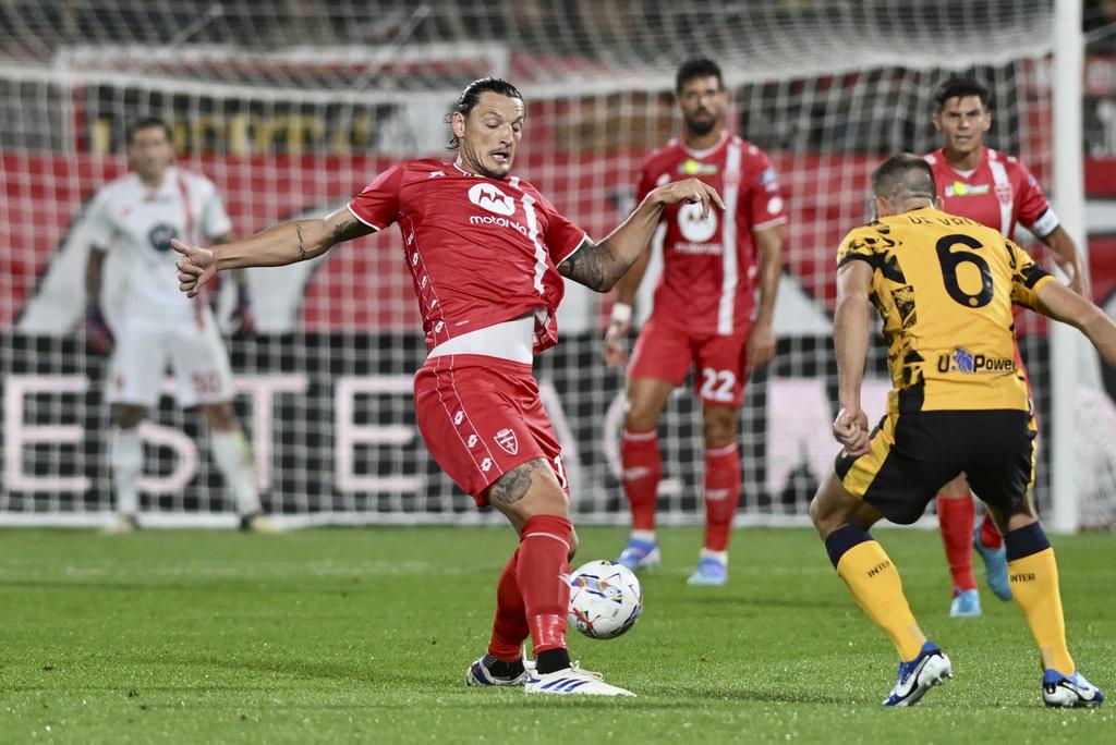 國際米蘭作客1:1迫和蒙沙。(美聯社)