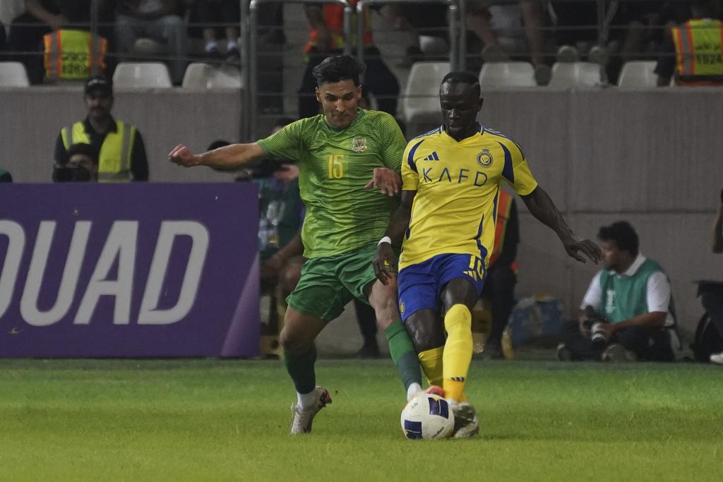 艾納斯在亞冠精英盃首戰賽和SC艾索達1:1。(美聯社)