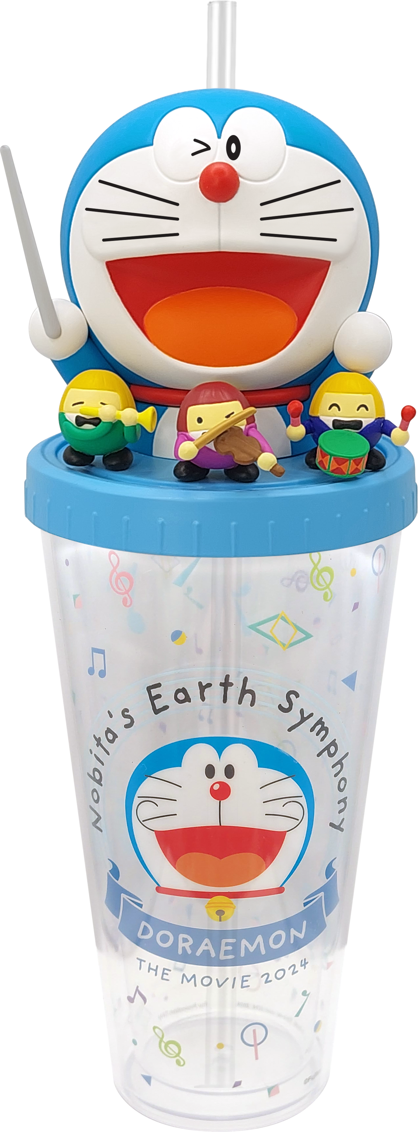 多啦A夢3D造型隨行杯