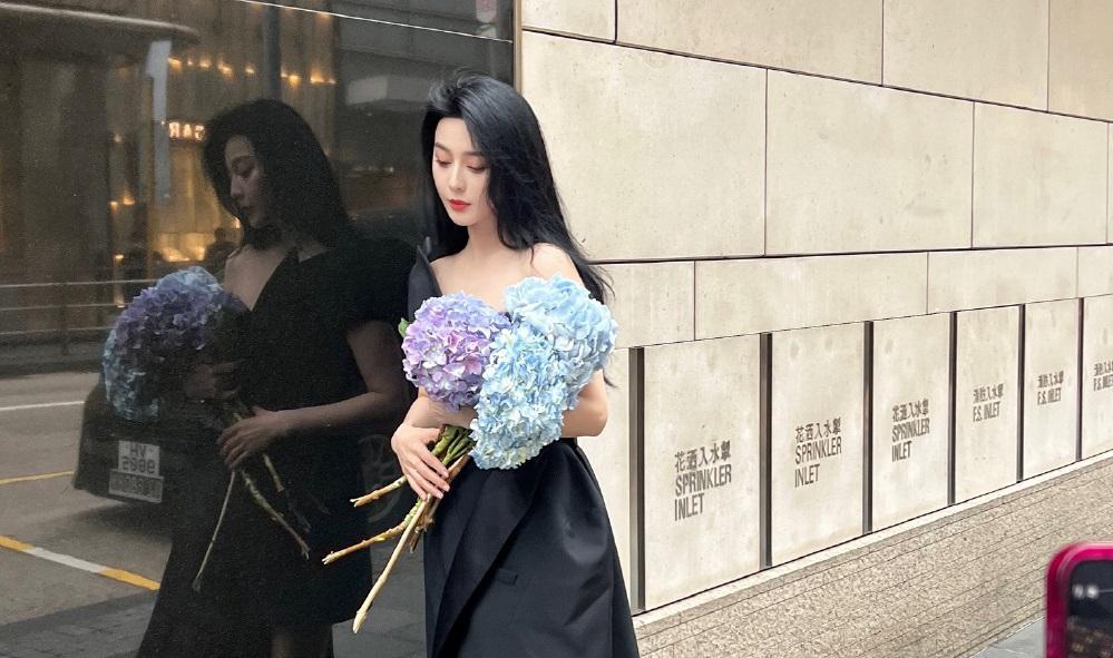 范冰冰近年不時前來香港,更曾在港街頭拍廣告。(資料圖片)