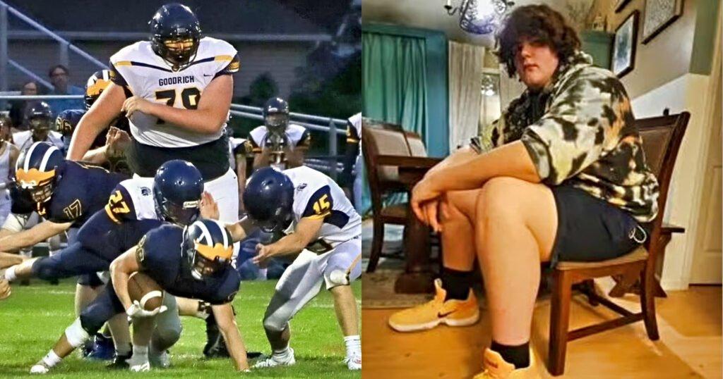 16 歲的基爾伯恩(Eric Kilburn Jr.) 是美國密西根州古德里奇高中 (Goodrich High School) 的美式足球員