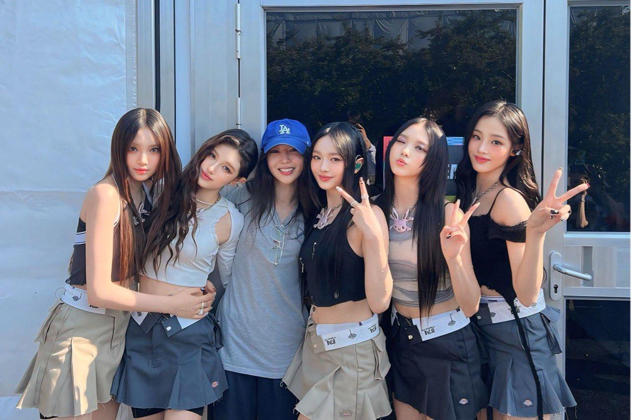 閔熙珍被解僱,NewJeans即開直播,要求閔熙珍復職,有情有義的女孩。