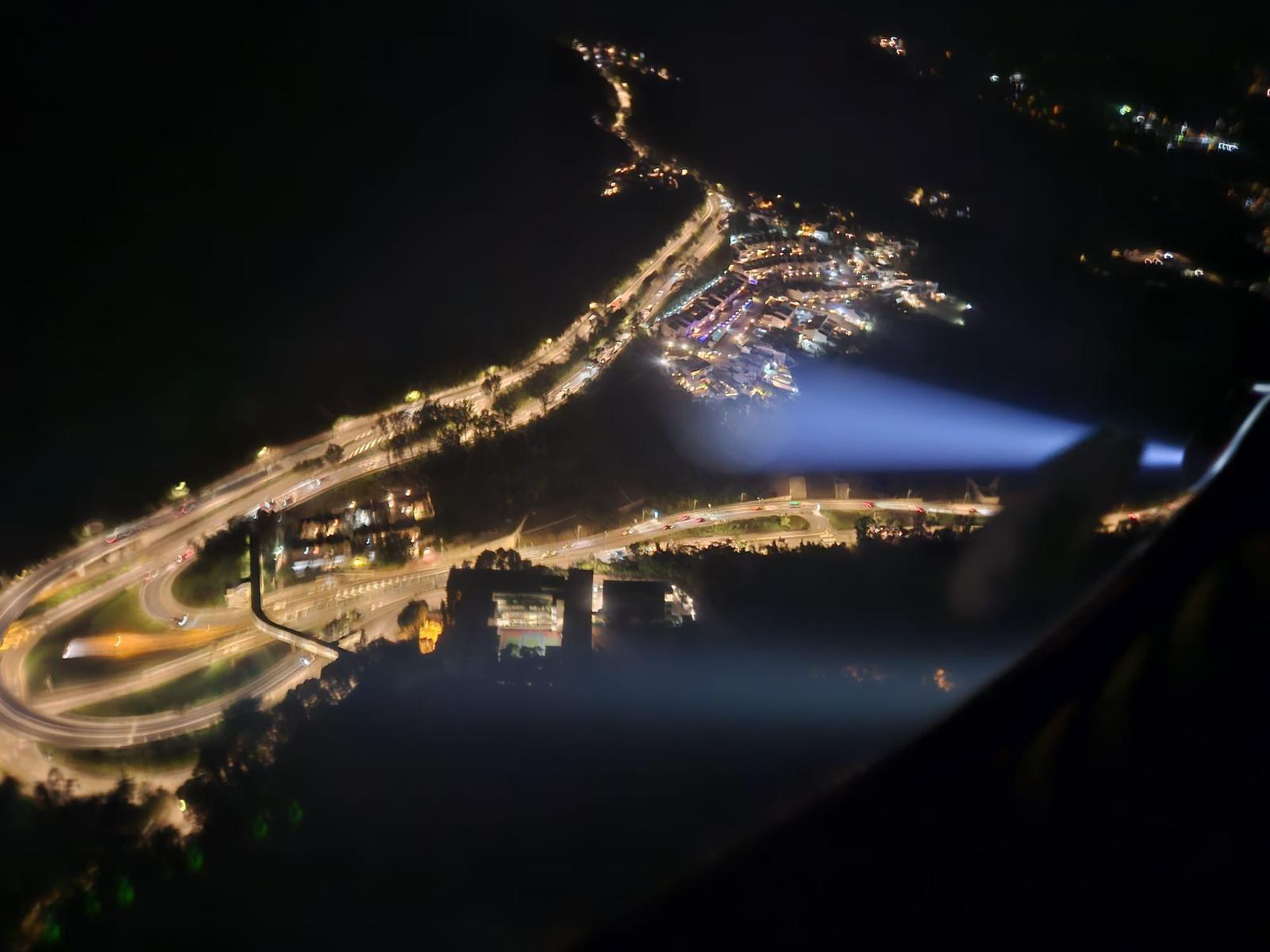 警方一連三日於清水灣道進行反爆竊行動。(警方圖片)