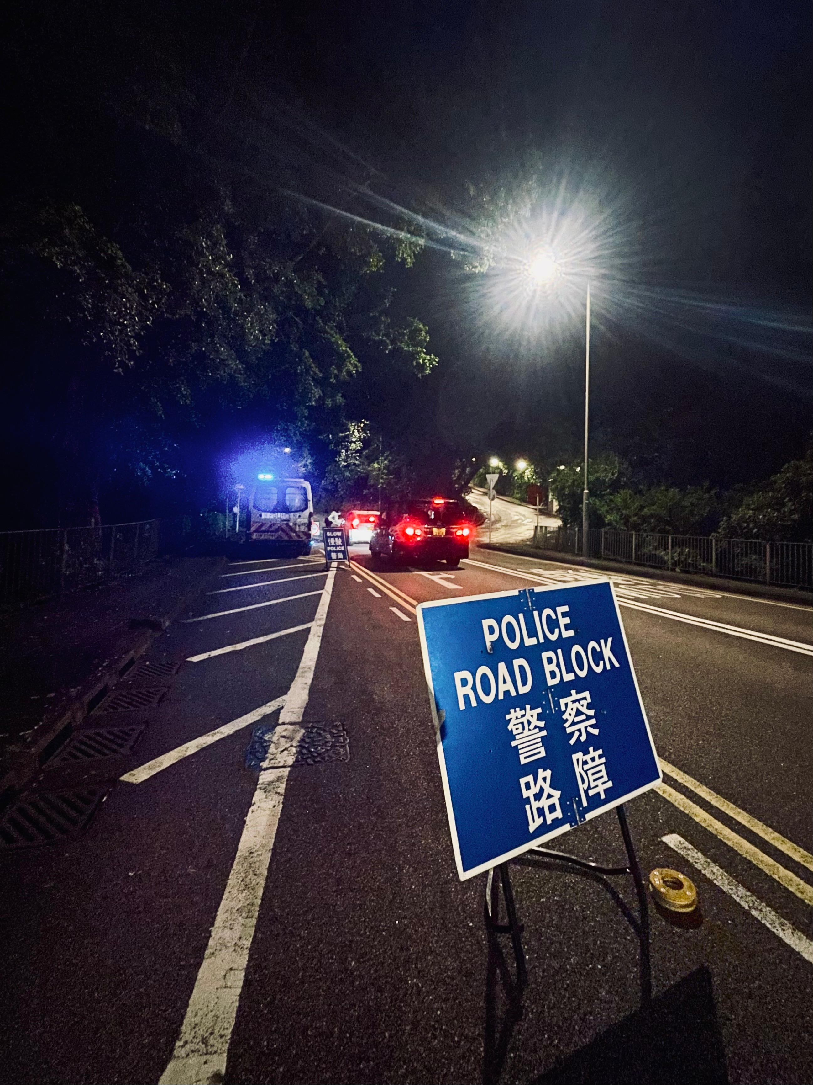 西貢分區警務人員本月上旬起展開跨部門反爆竊行動。(警方圖片)