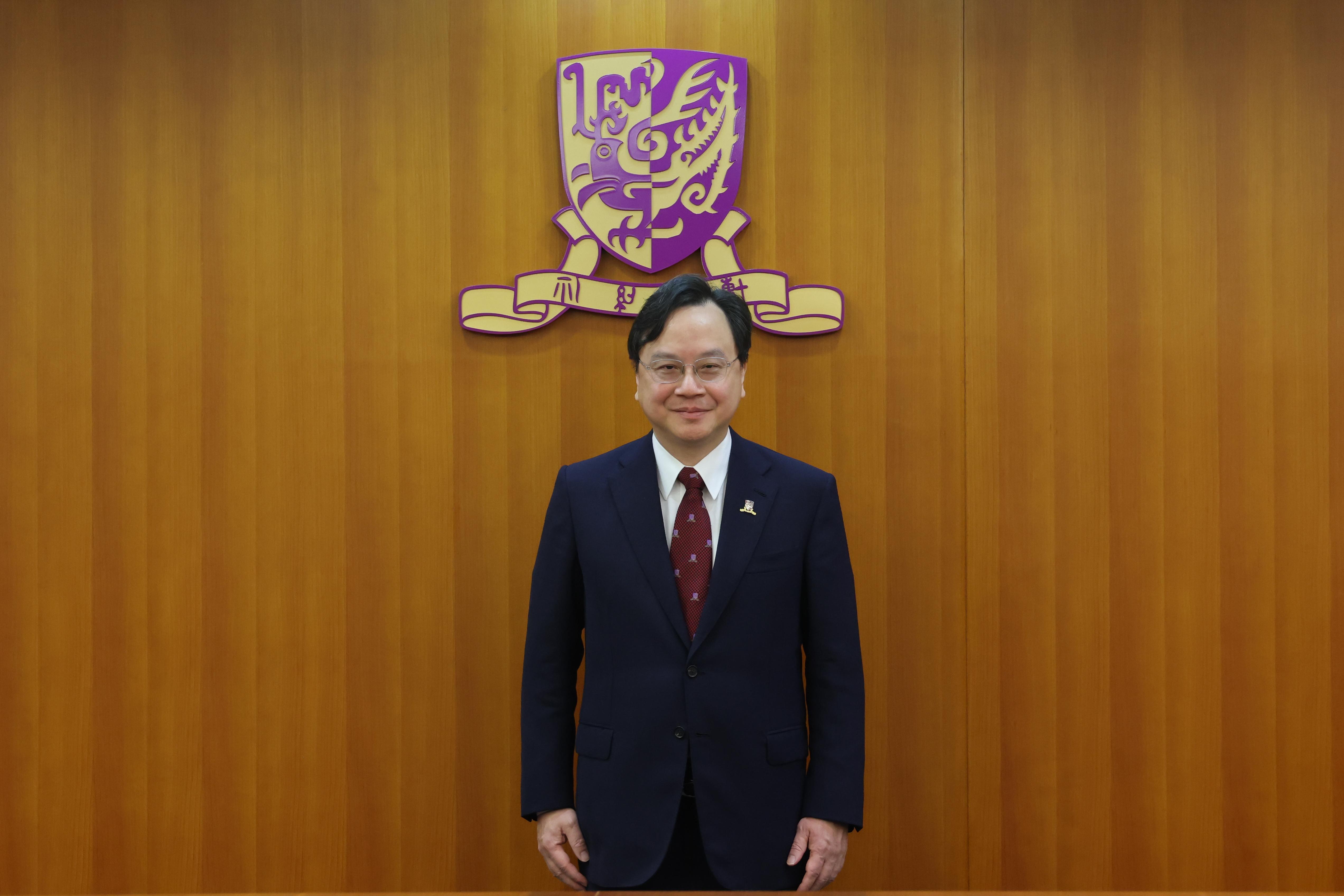 盧煜明表示,學術自由是學院的基石,上任後會與不同學院,以及多與學生溝通。