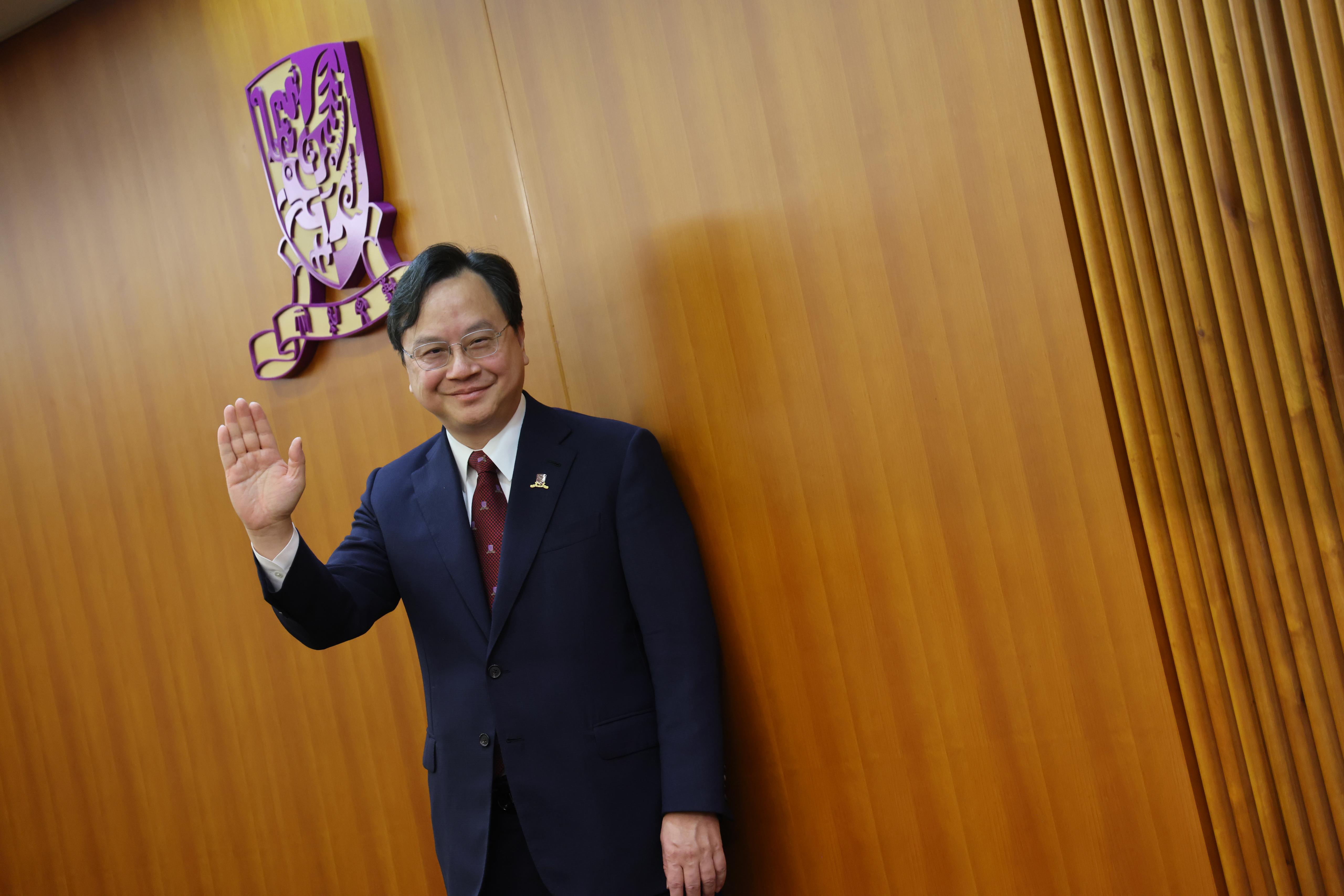 盧煜明表示,學術自由是學院的基石,上任後會與不同學院,以及多與學生溝通。