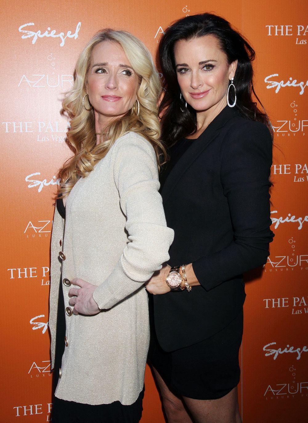 Kyle Richards(黑髮)一直對姐姐都非常照顧。