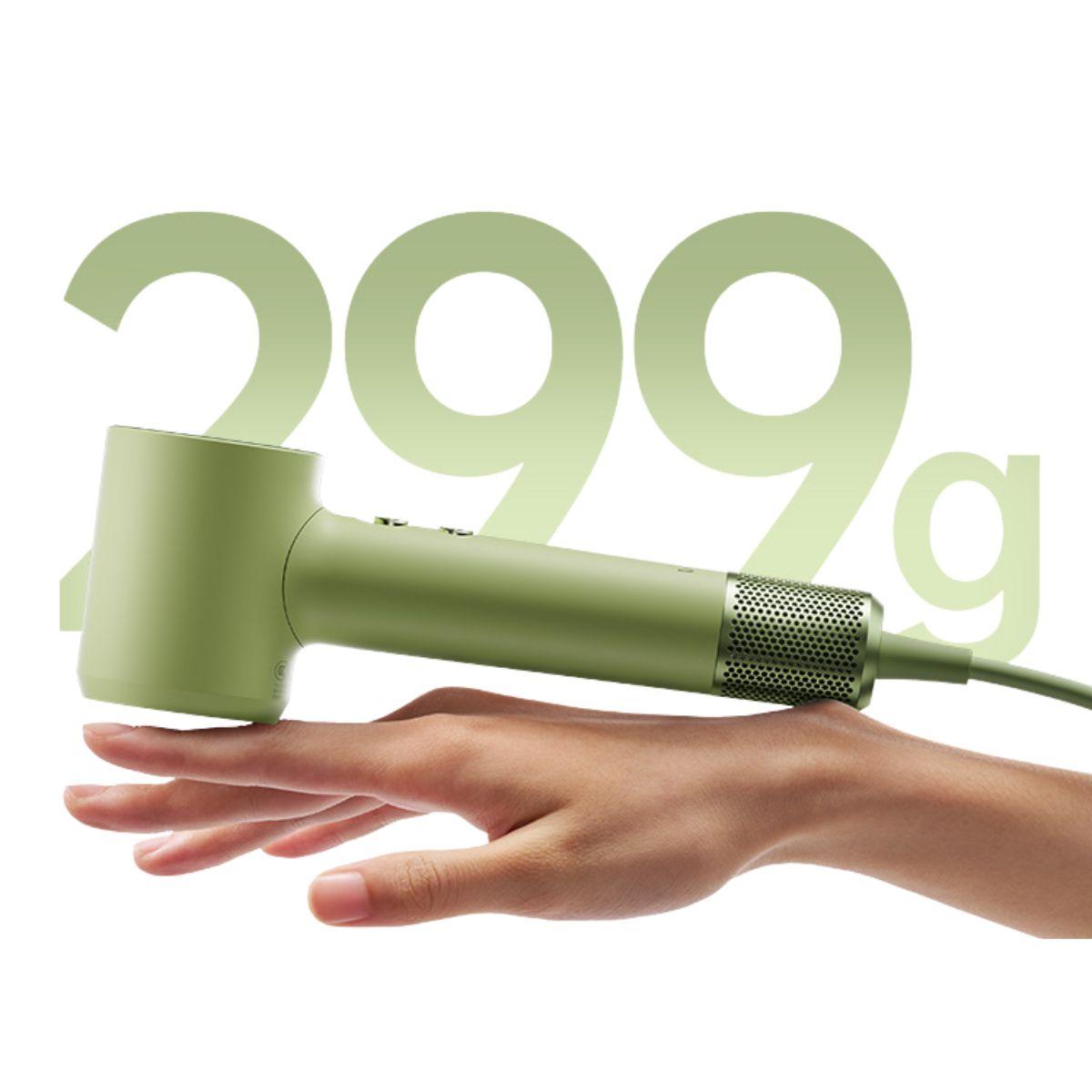 Laifen Mini負離子高速風筒重量僅達299g。