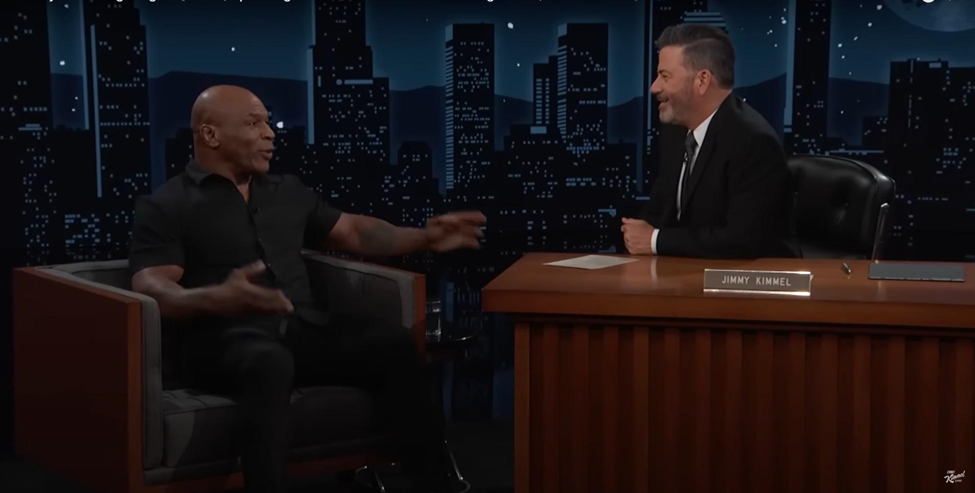 泰臣接受Jimmy Kimmel訪問,大談4,000萬港元當碎銀,幾日花完。