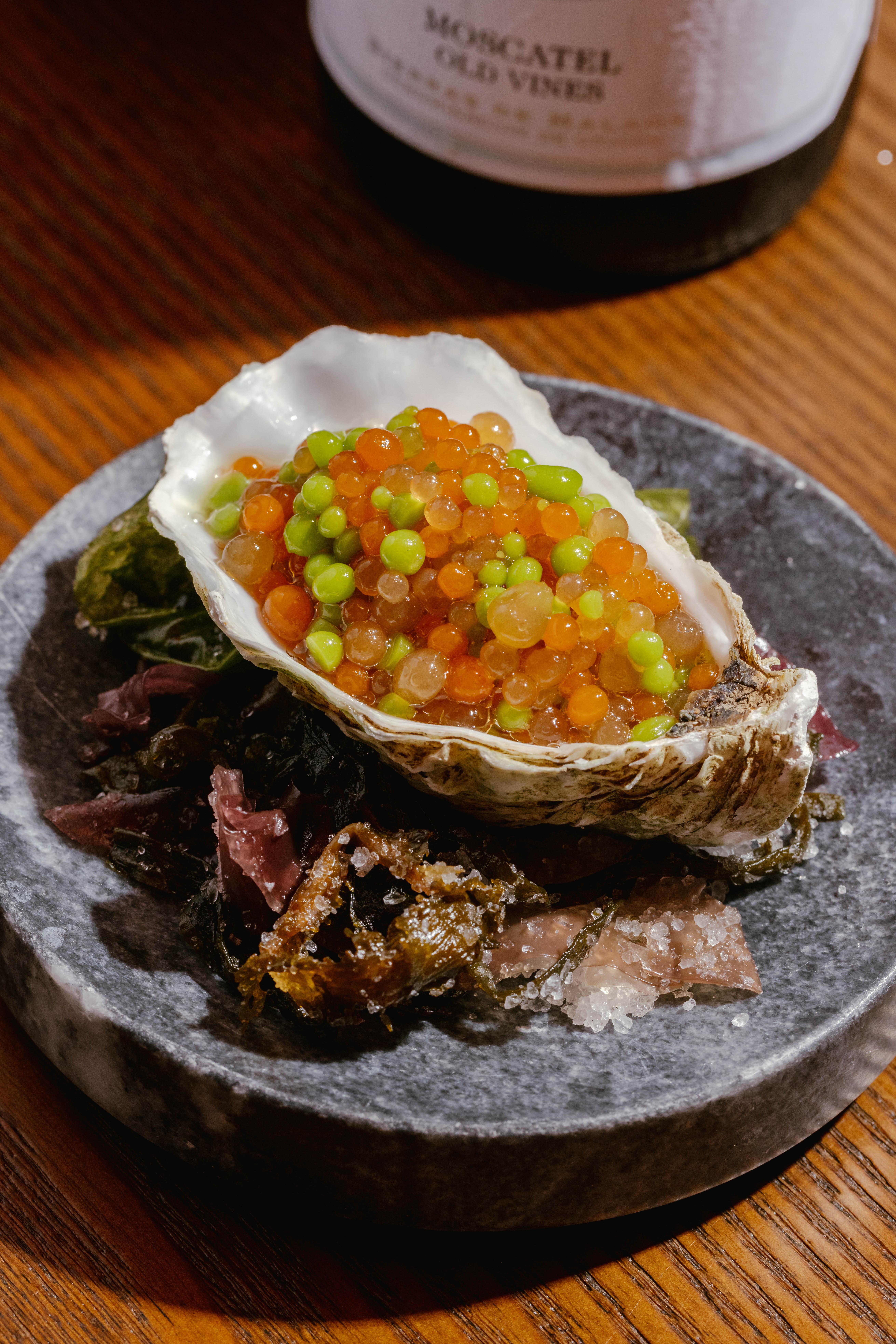 新菜式OYSTER SALPICÓN生蠔沙律配油醋汁$78