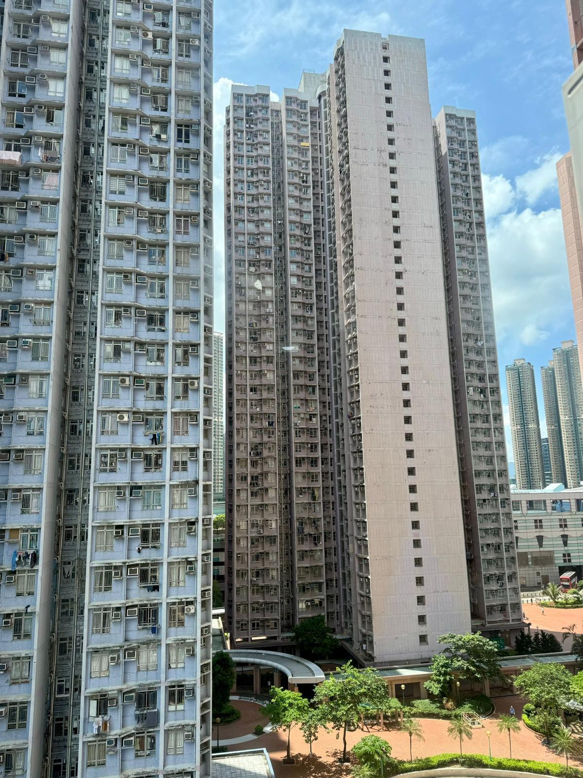 單位面向內園,環境清靜。(代理提供)