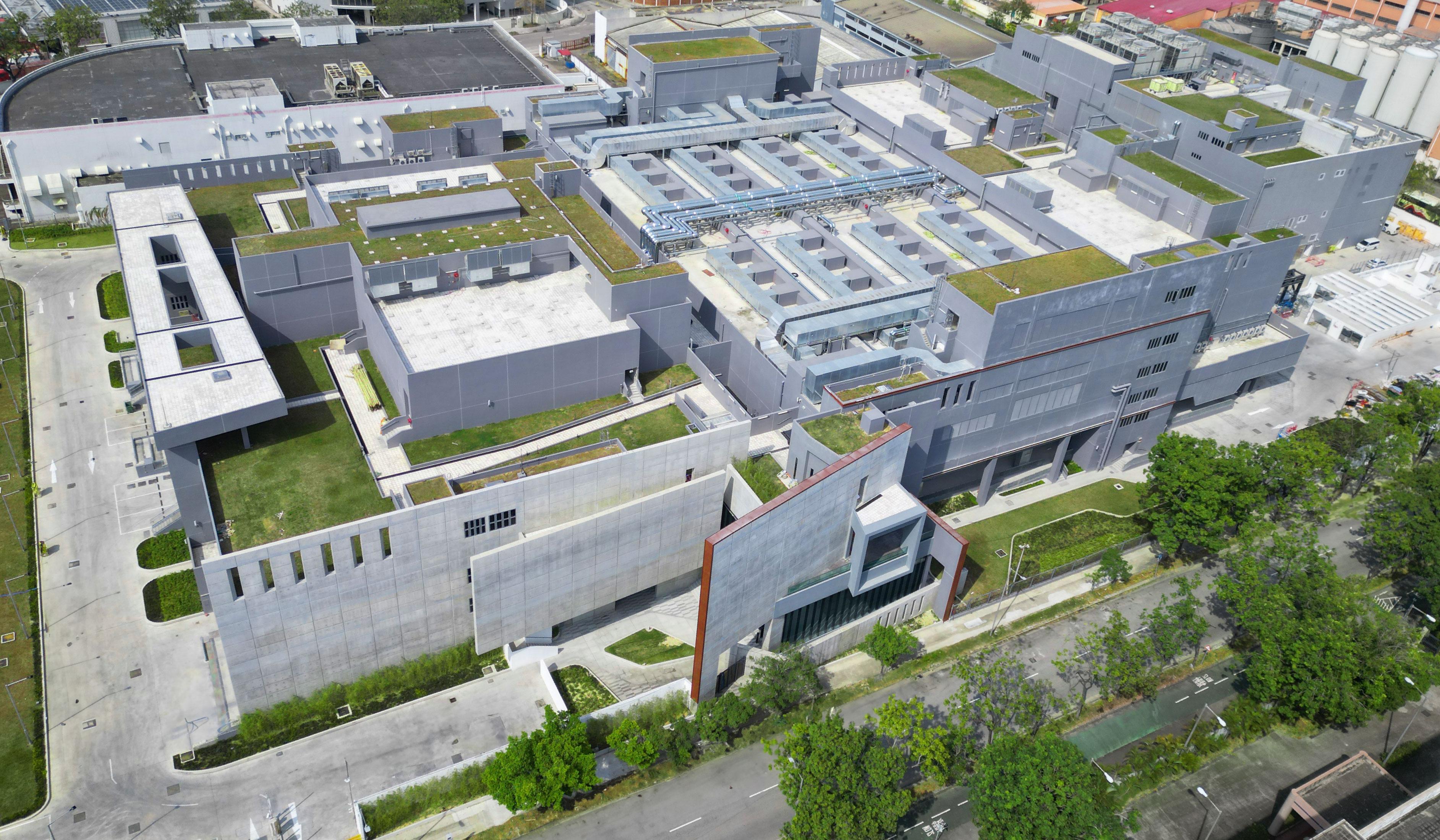 位於元朗創新園的微電子中心,將於今年內開幕。(科技園提供)