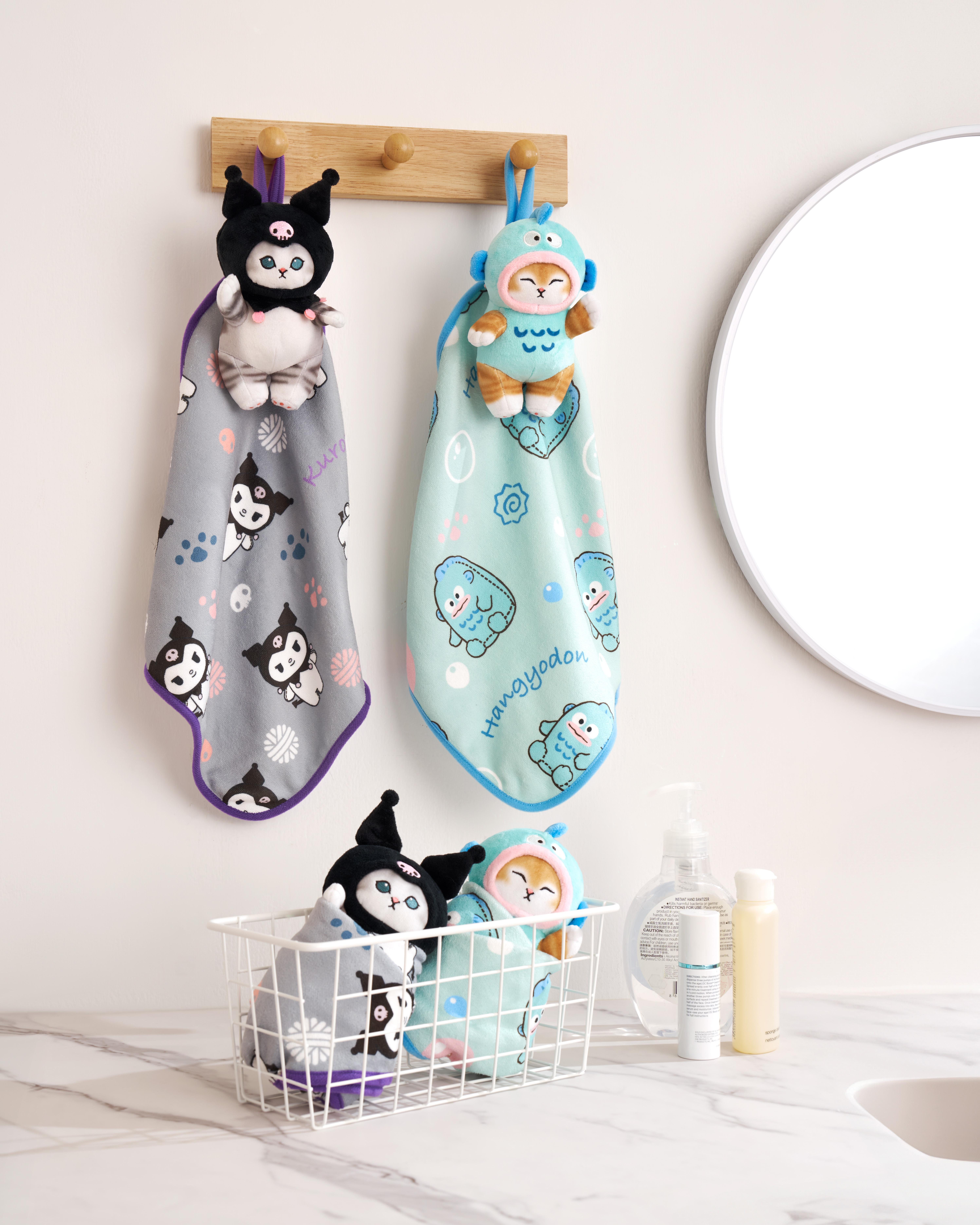 mofusand X Sanrio characters「裹貓貓毛巾」