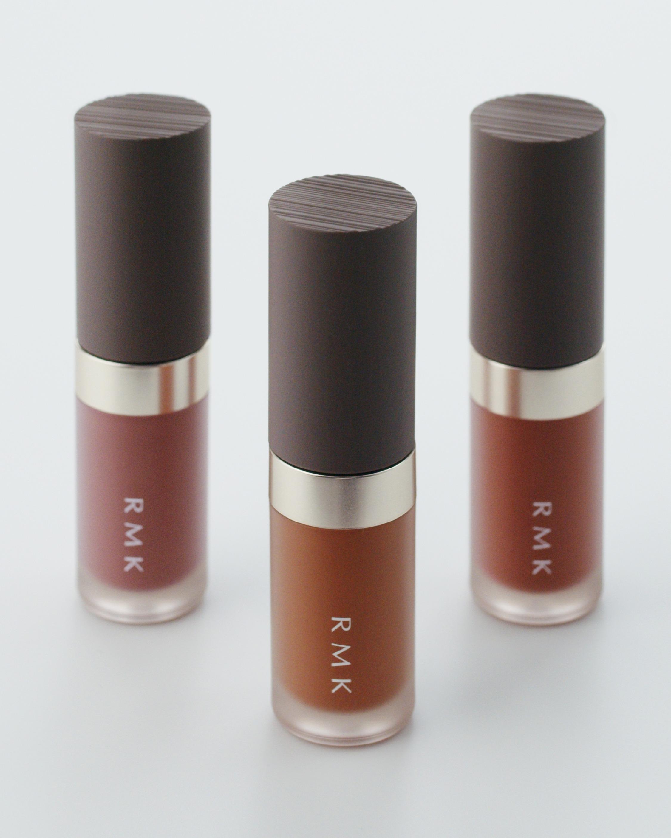 秋妝2024｜RMK絲滑柔霧唇釉 $290/3色