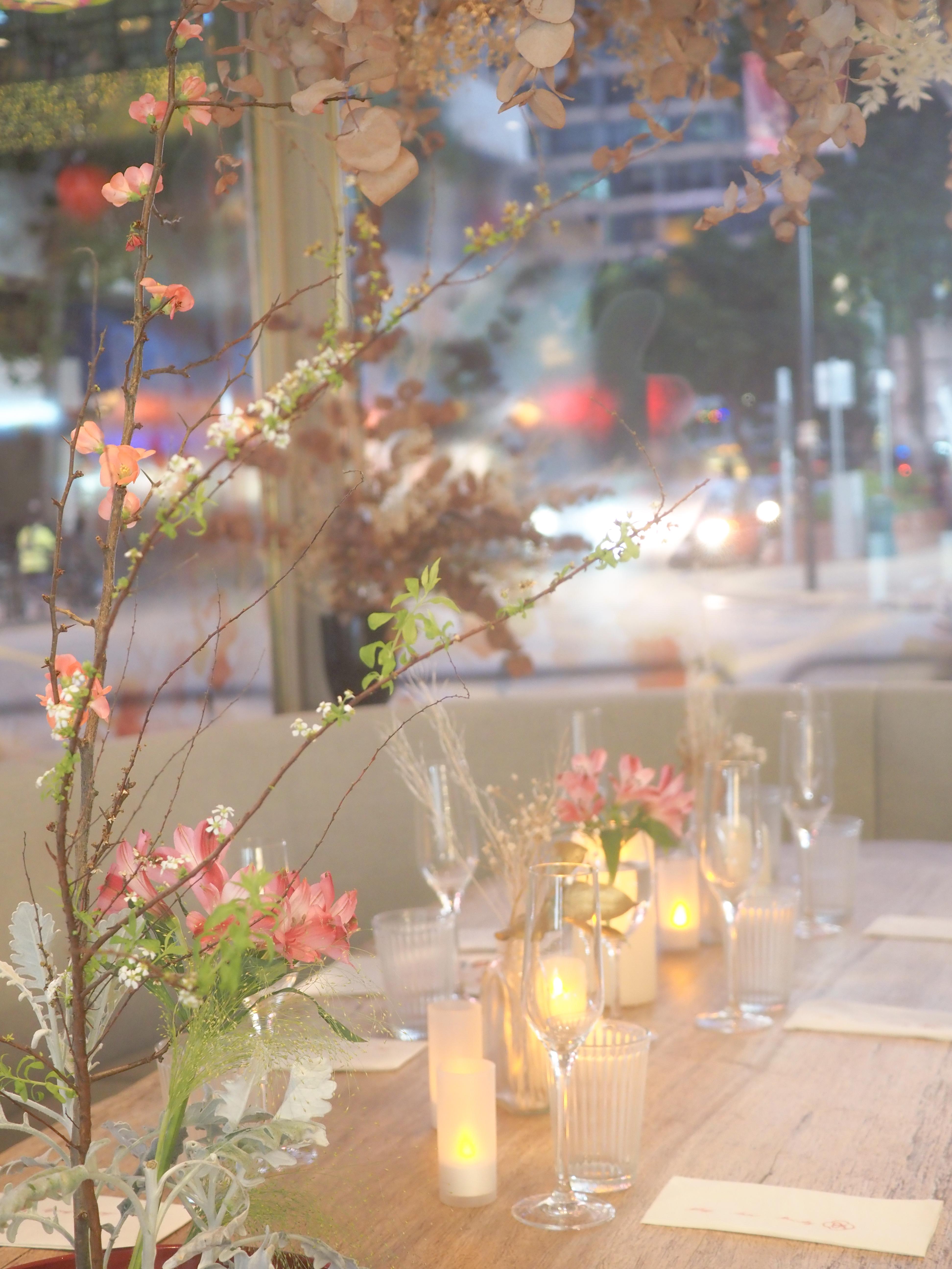 場內的花藝布置過去8年來吸引不少女客人來捧場。