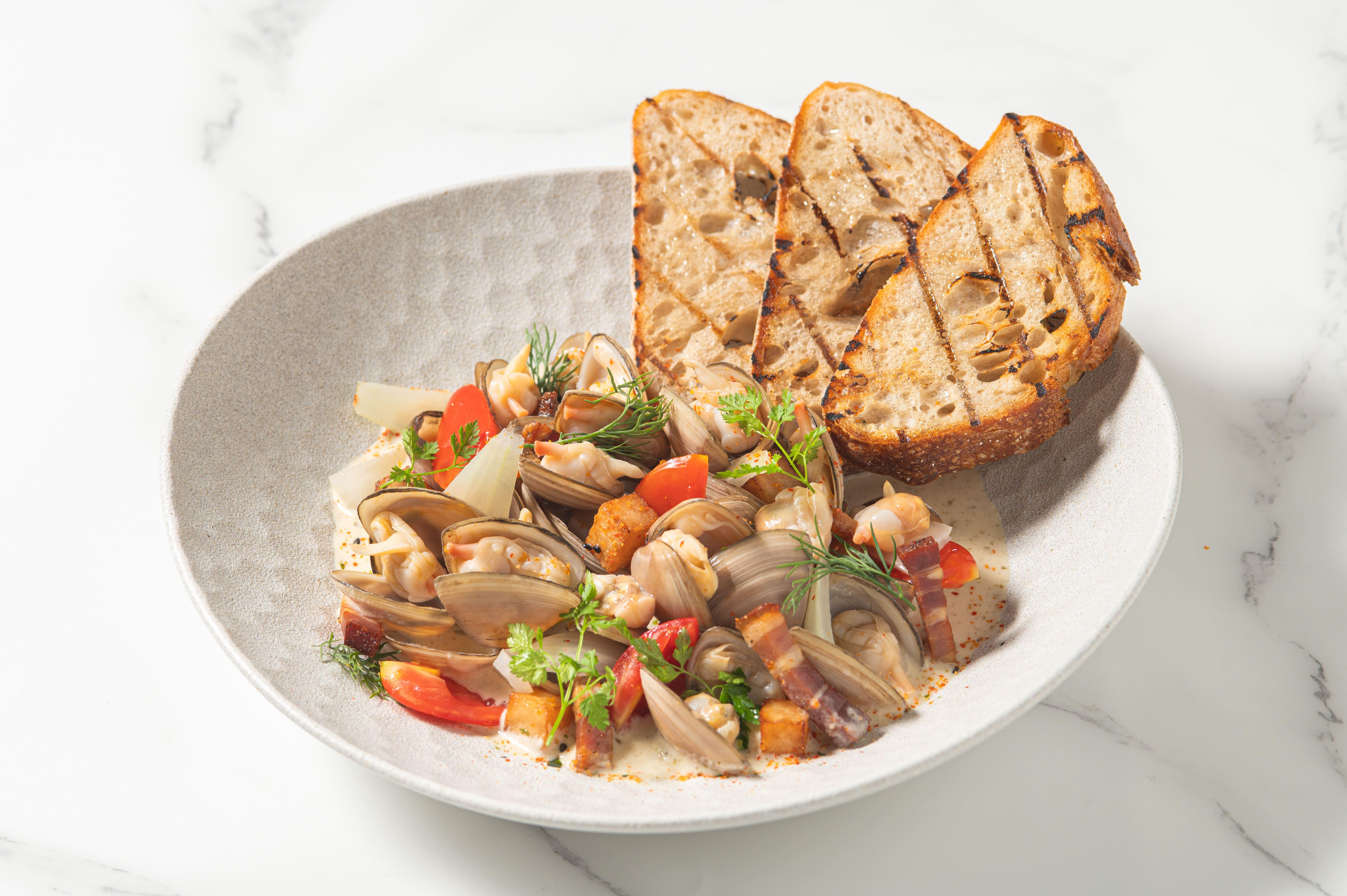 昆布牛酒煮蜆$168