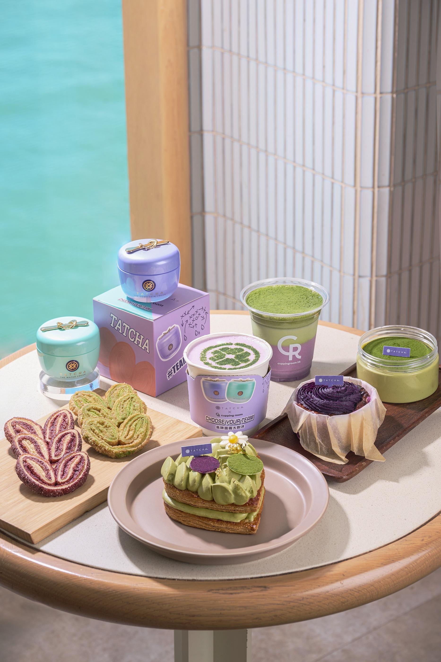 Tatcha x Cupping Room 限定咖啡店 限量版甜點/玩遊戲贏正裝護膚品