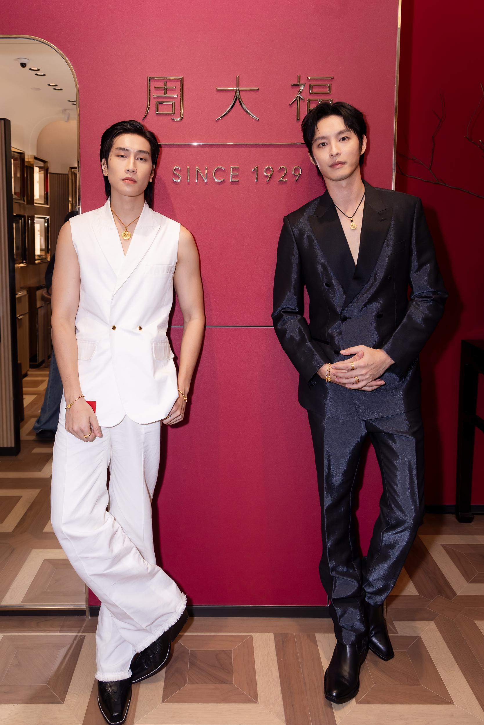 曹佑寧與BL泰星Bible同場鬥型。