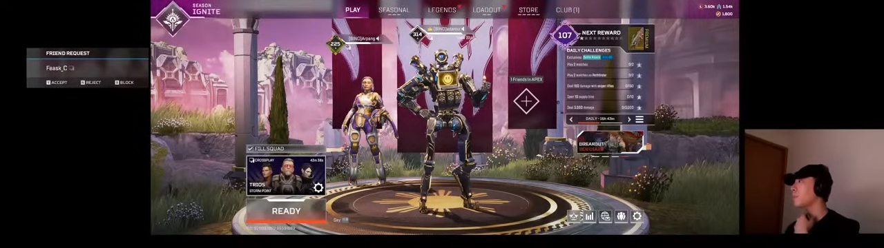 Edan曾直播打機。