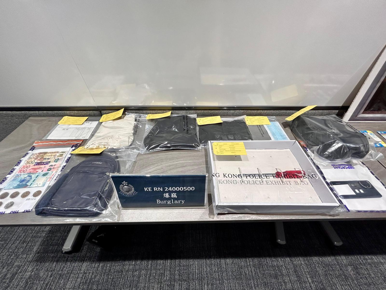 警方拘捕一名男子涉嫌「企圖爆竊」。