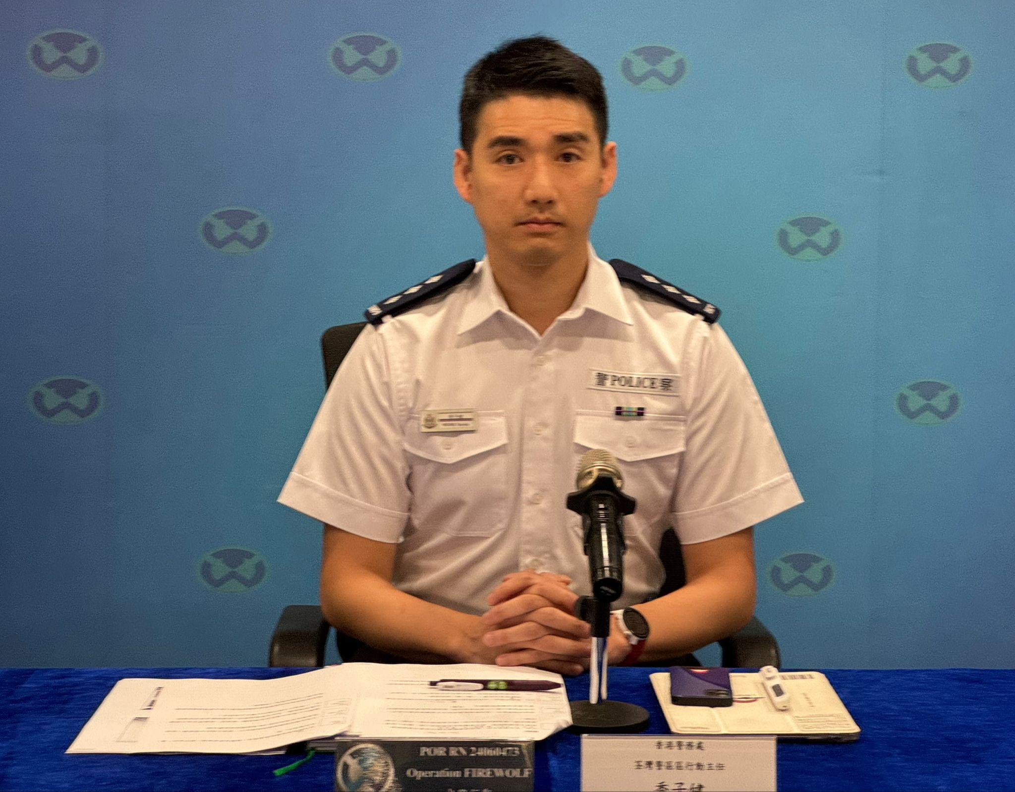 荃灣區掃黃行動拘捕63女,年齡介乎25至59歲。