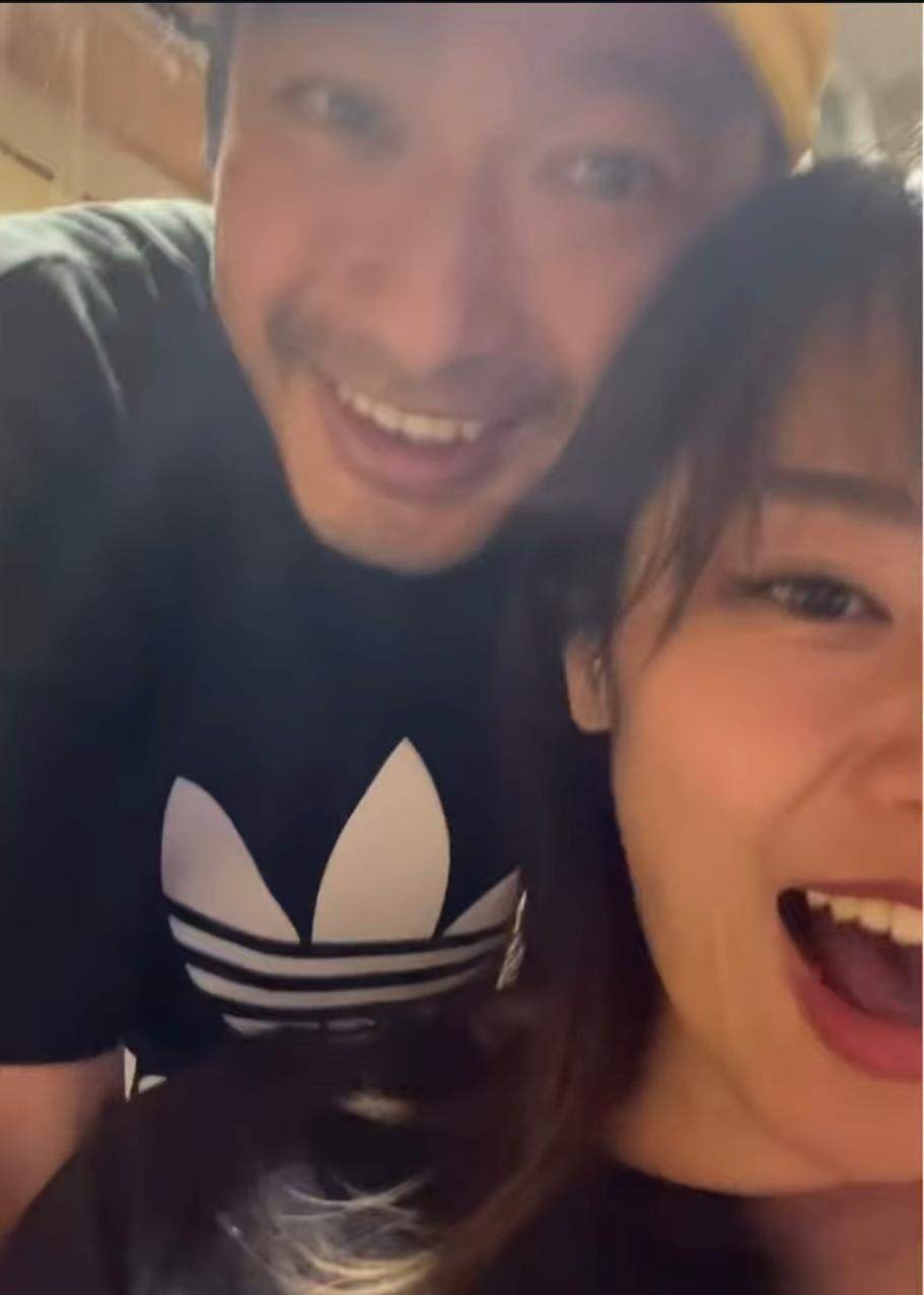 Julia分享王宗堯入獄前拍下的短片,向各方友好說聲:「中秋節快樂。」