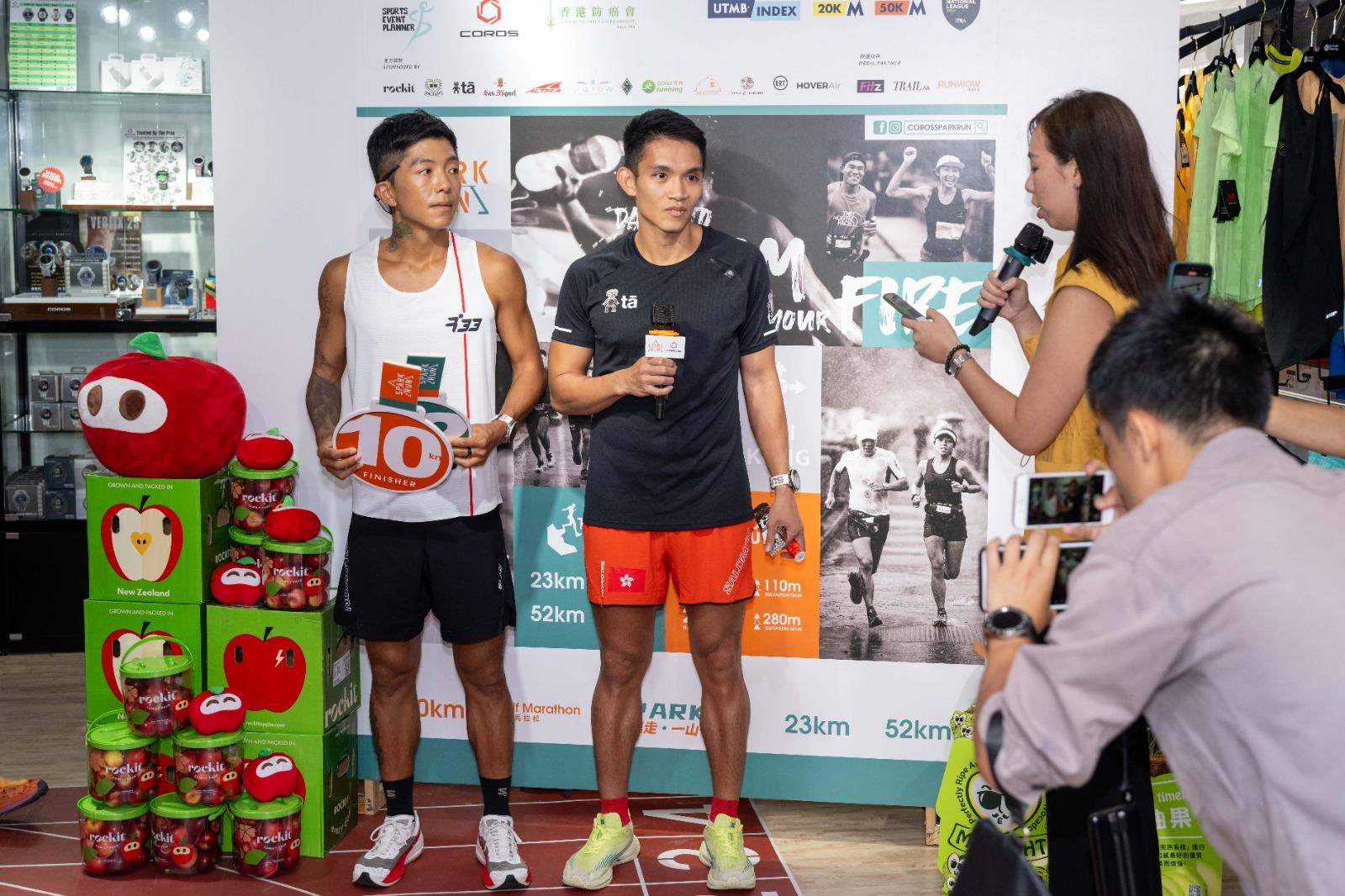 COROS SPARK RUN 2024,R33創辦人兼教練廖科樂大讚大會的檢查站食物豐富,而且氣氛十分好