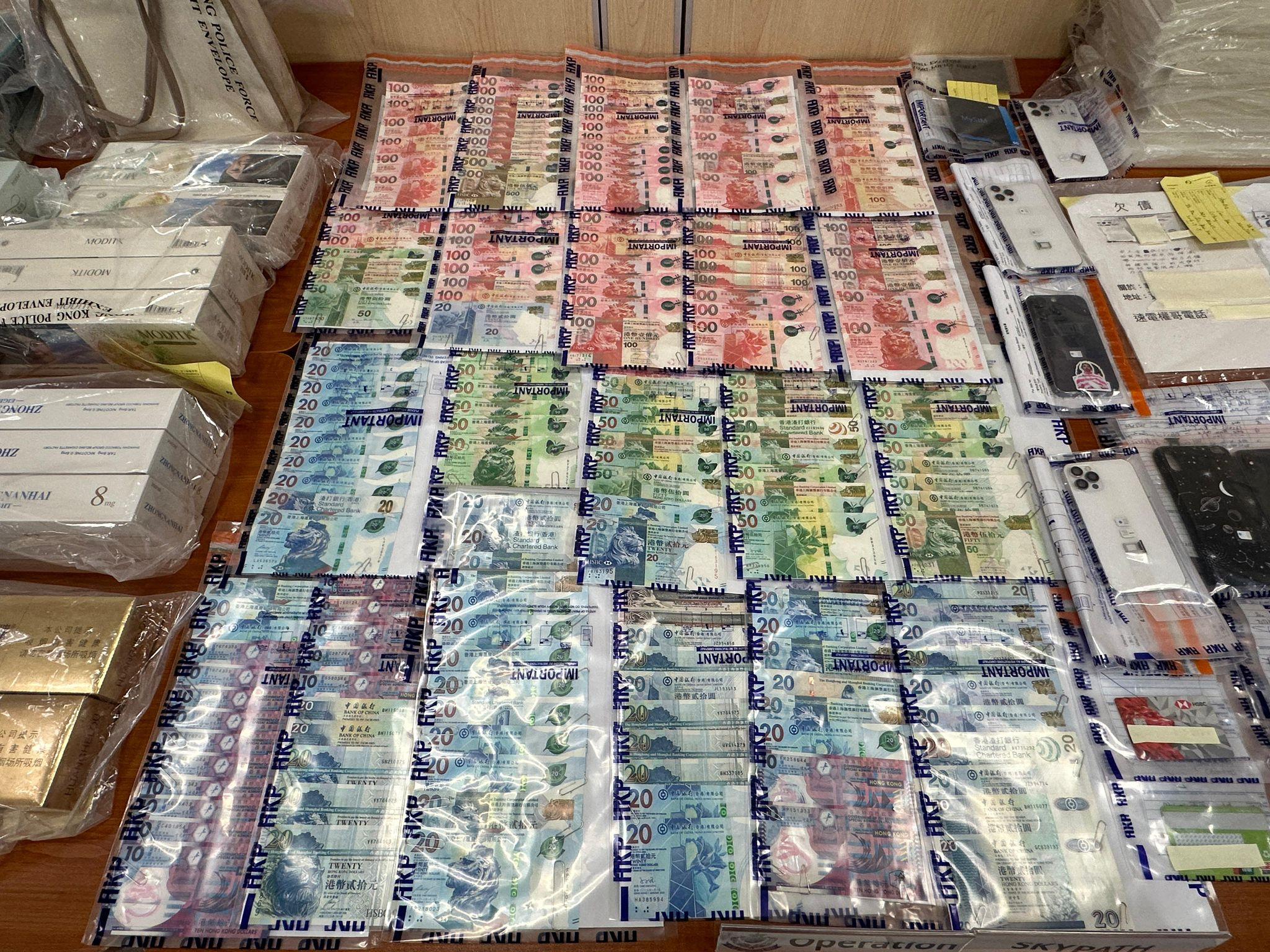 黃大仙警區反青少年罪惡行動拘捕43人,年齡介乎14至21歲。