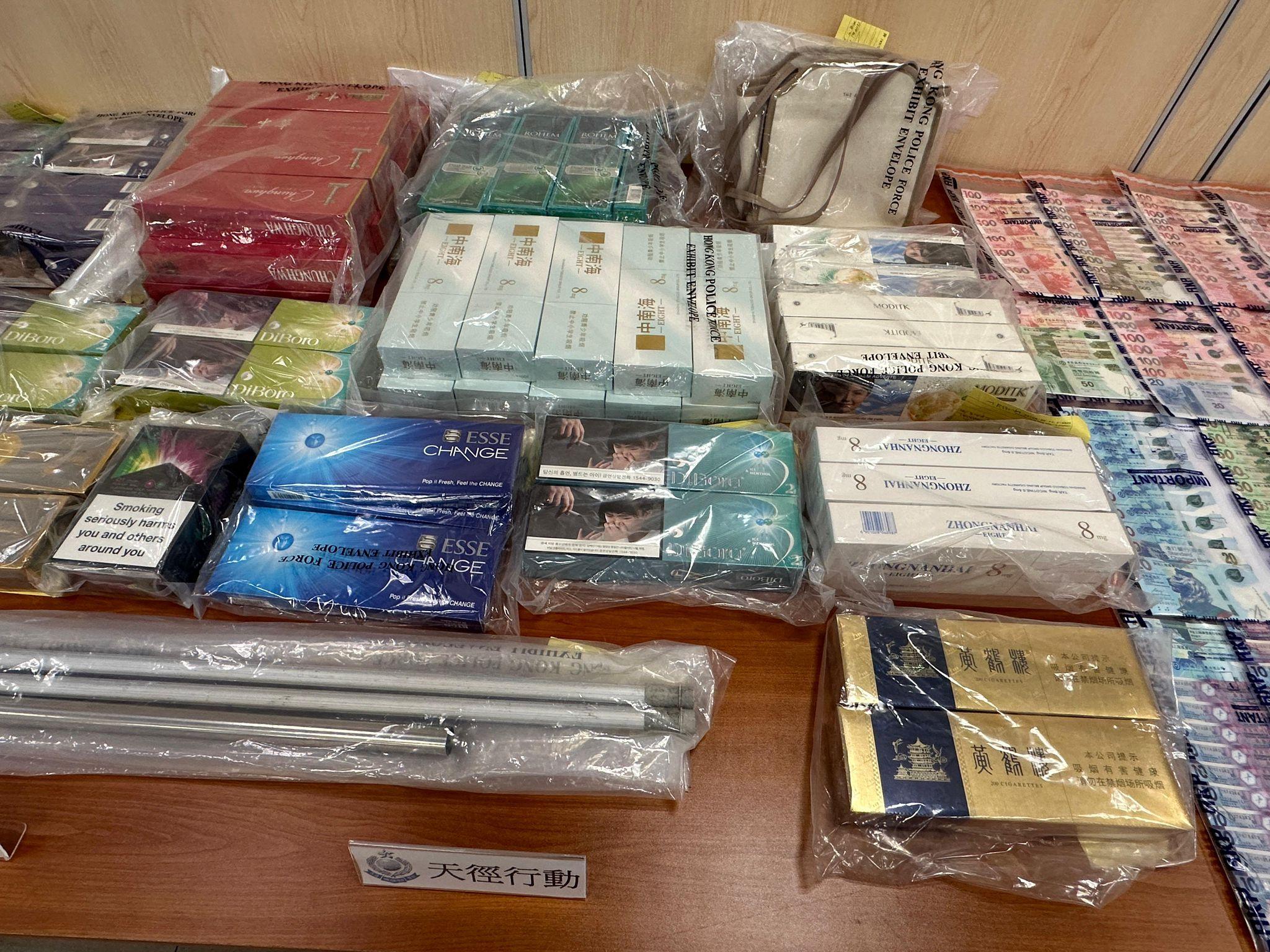 黃大仙警區反青少年罪惡行動拘捕43人,年齡介乎14至21歲。