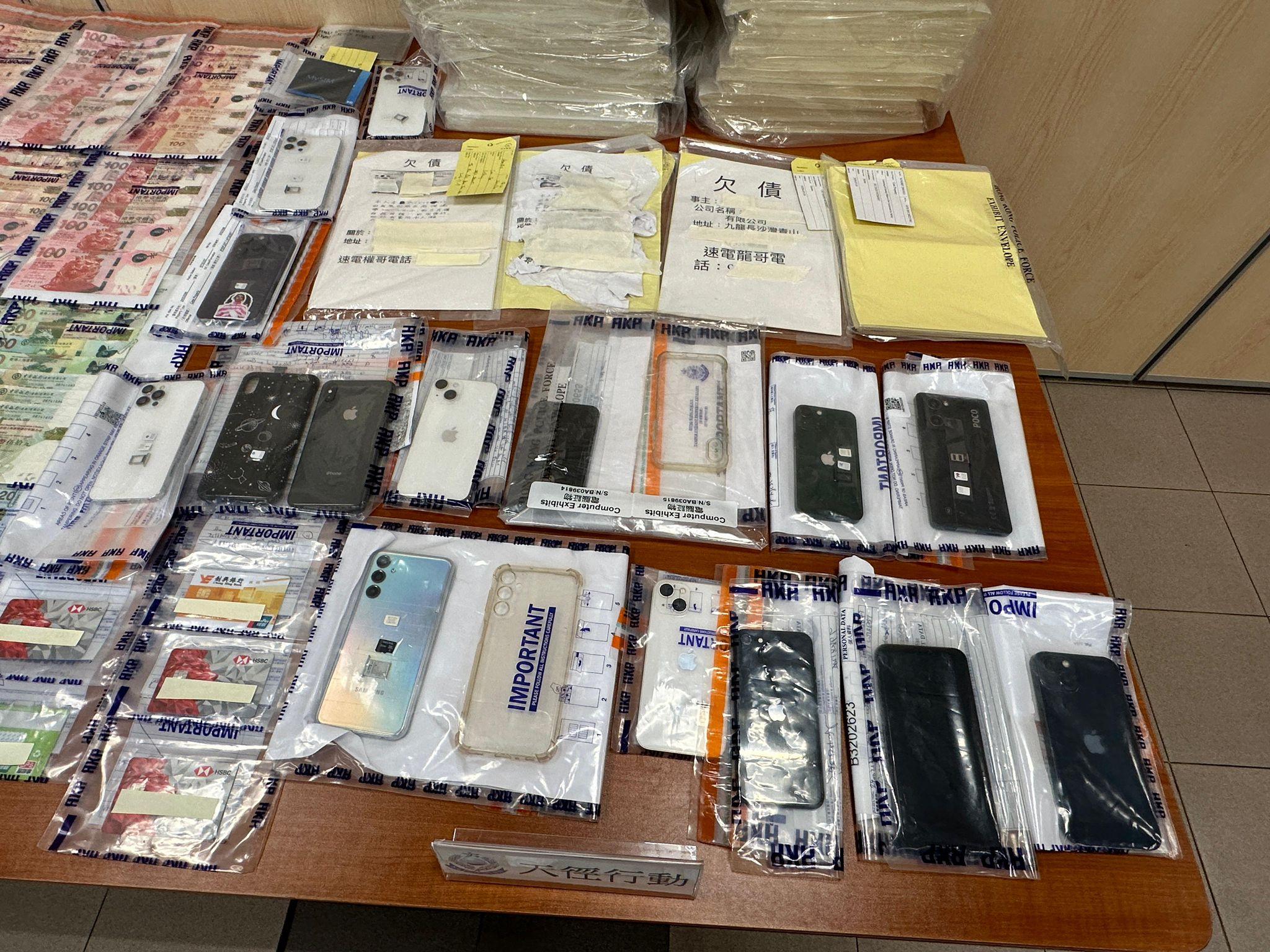 黃大仙警區反青少年罪惡行動拘捕43人,年齡介乎14至21歲。