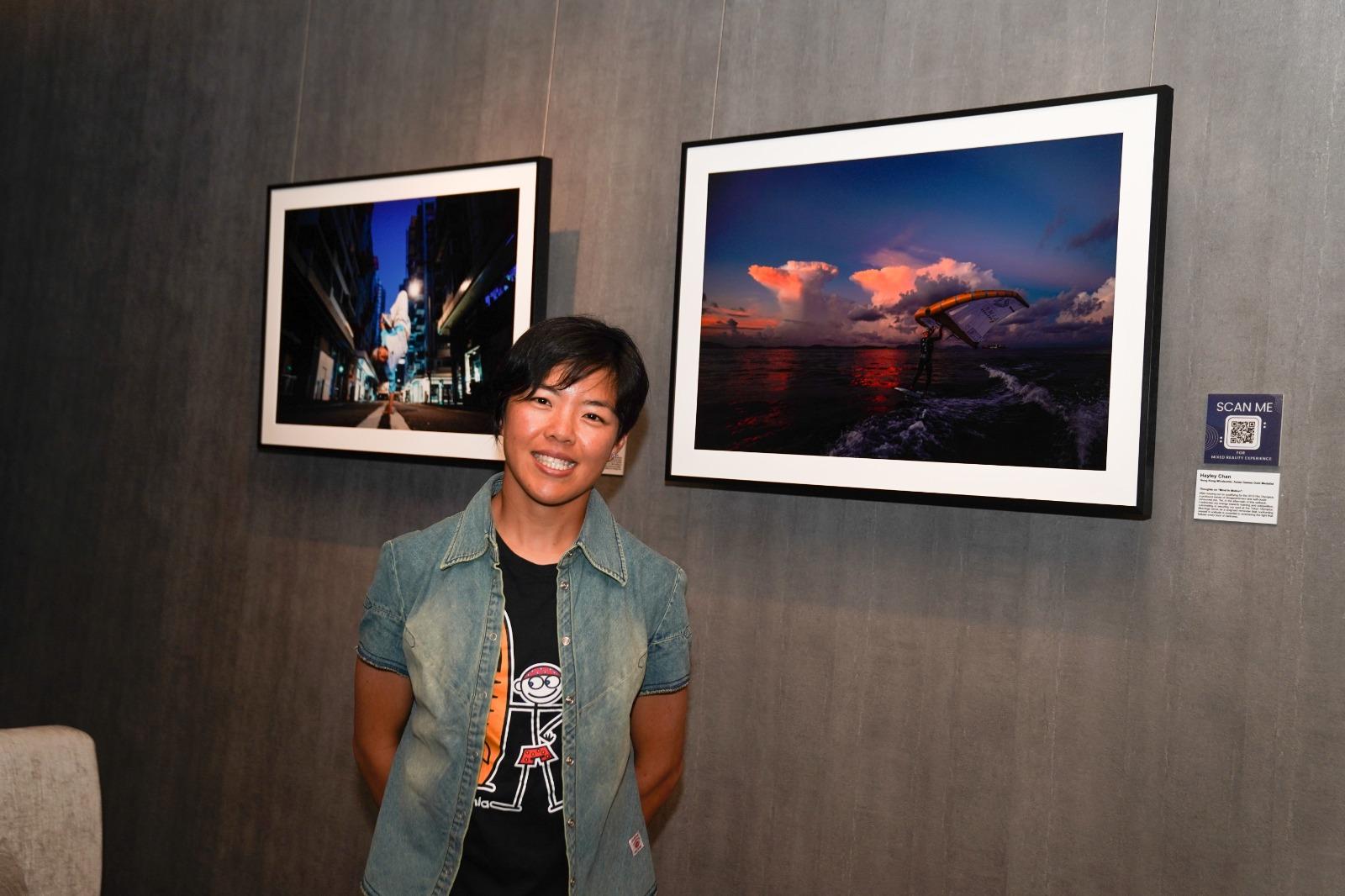 「清晨.城市.運動」慈善攝影展覽,陳晞文參與拍攝。