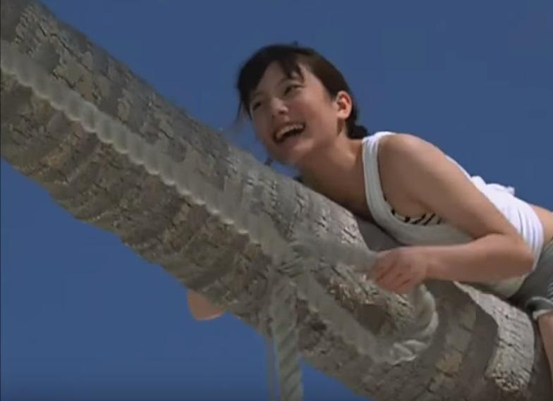 鈴木杏當年拍寶礦力廣告迷盡男女粉絲。