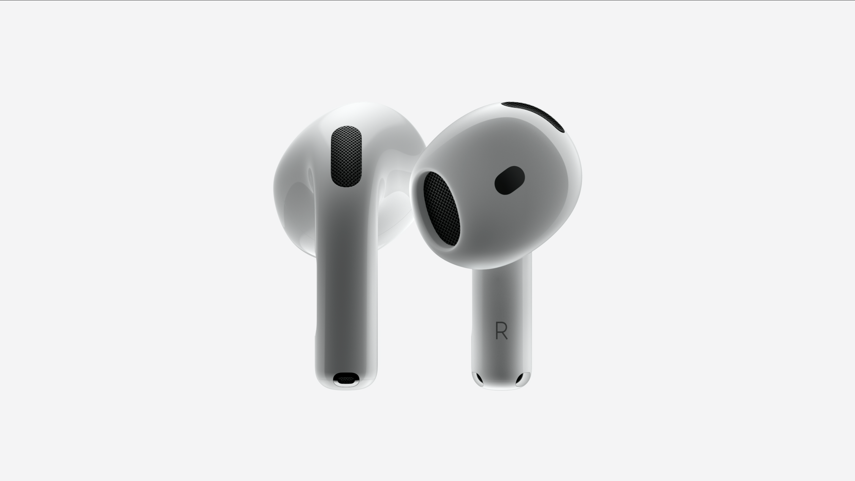 AirPods 4耳柄略為縮短,但配備更多功能。