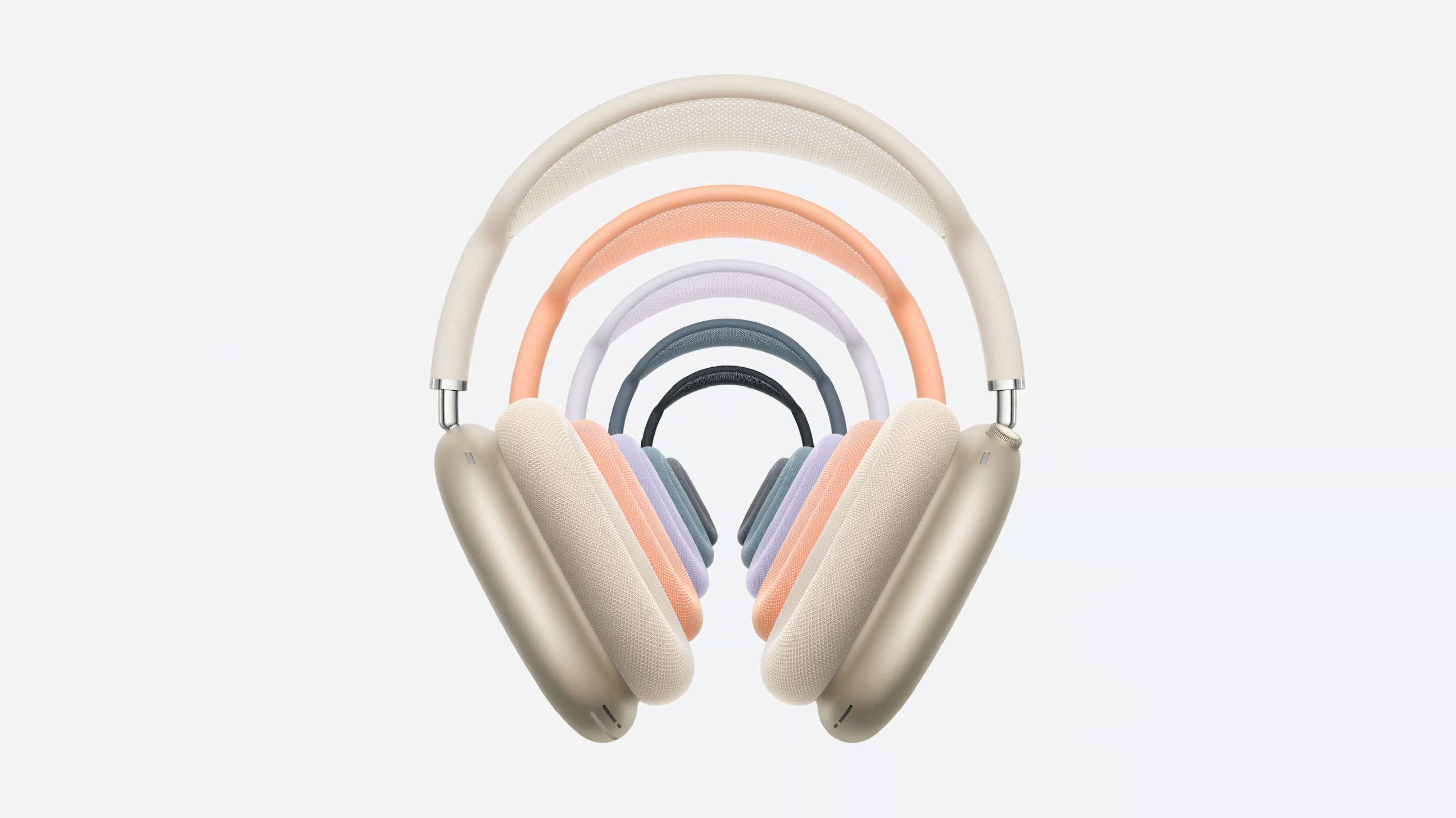 AirPods Max推出5款新顏色。