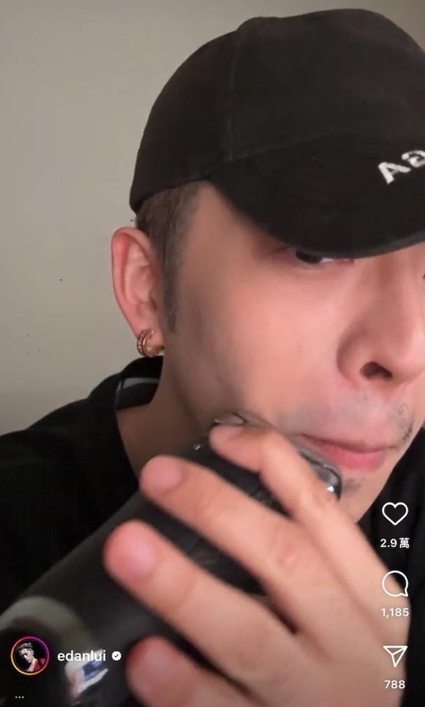 Edan私下不愛打扮,林明禎曾表示希望另一半不用工作時,不用化妝示人。