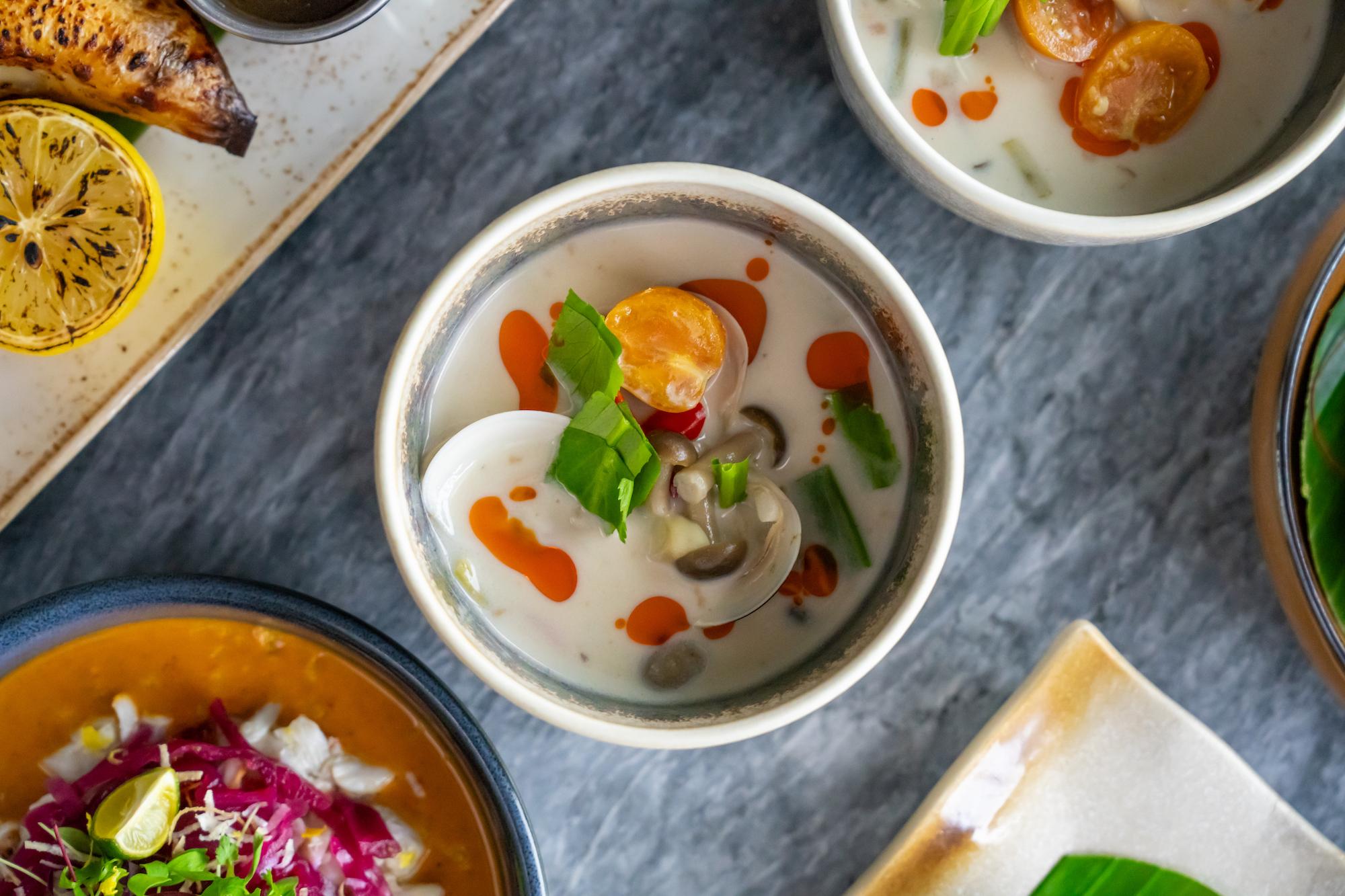 南薑椰汁湯浸蜆