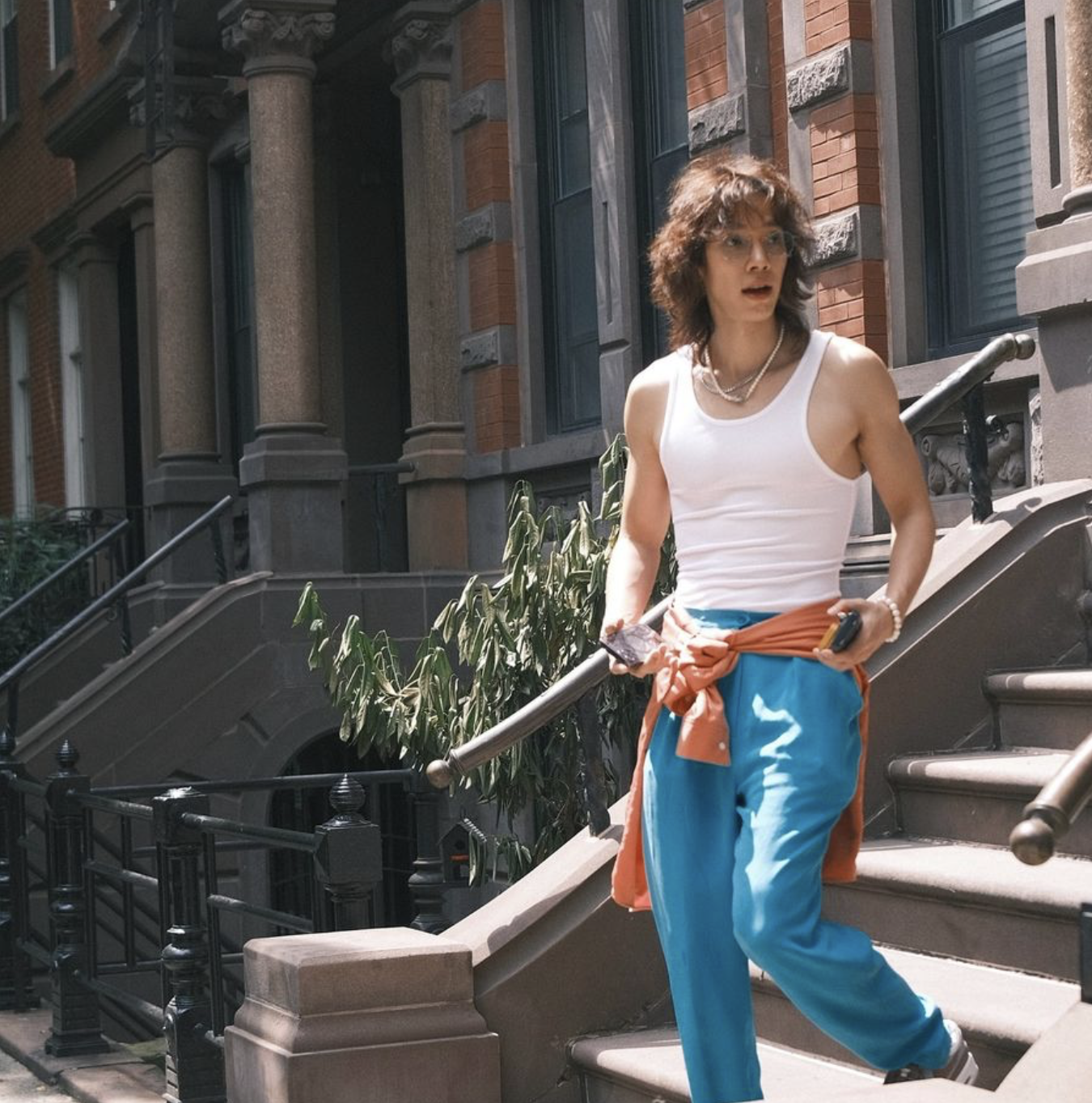 張明偉早兩個月去過紐約