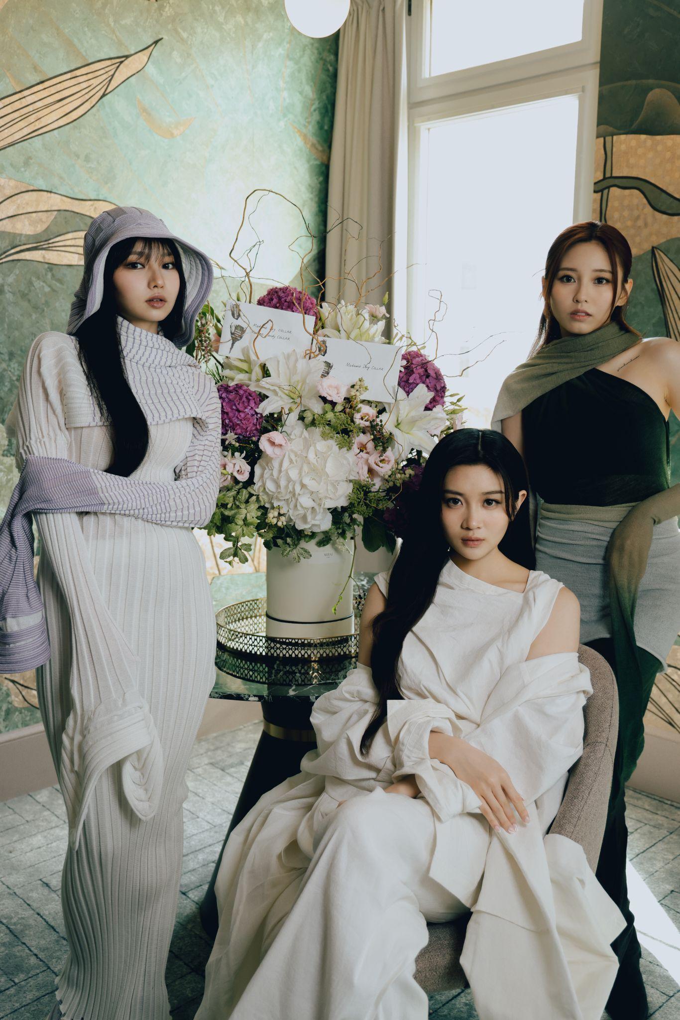 Day、Ivy So、Candy均是第一次出席國際時裝盛會。