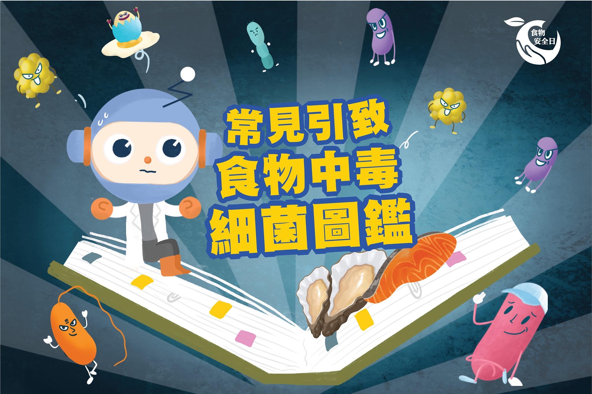 常見引致食物中毒細菌圖鑑|(食物安全中心fb)