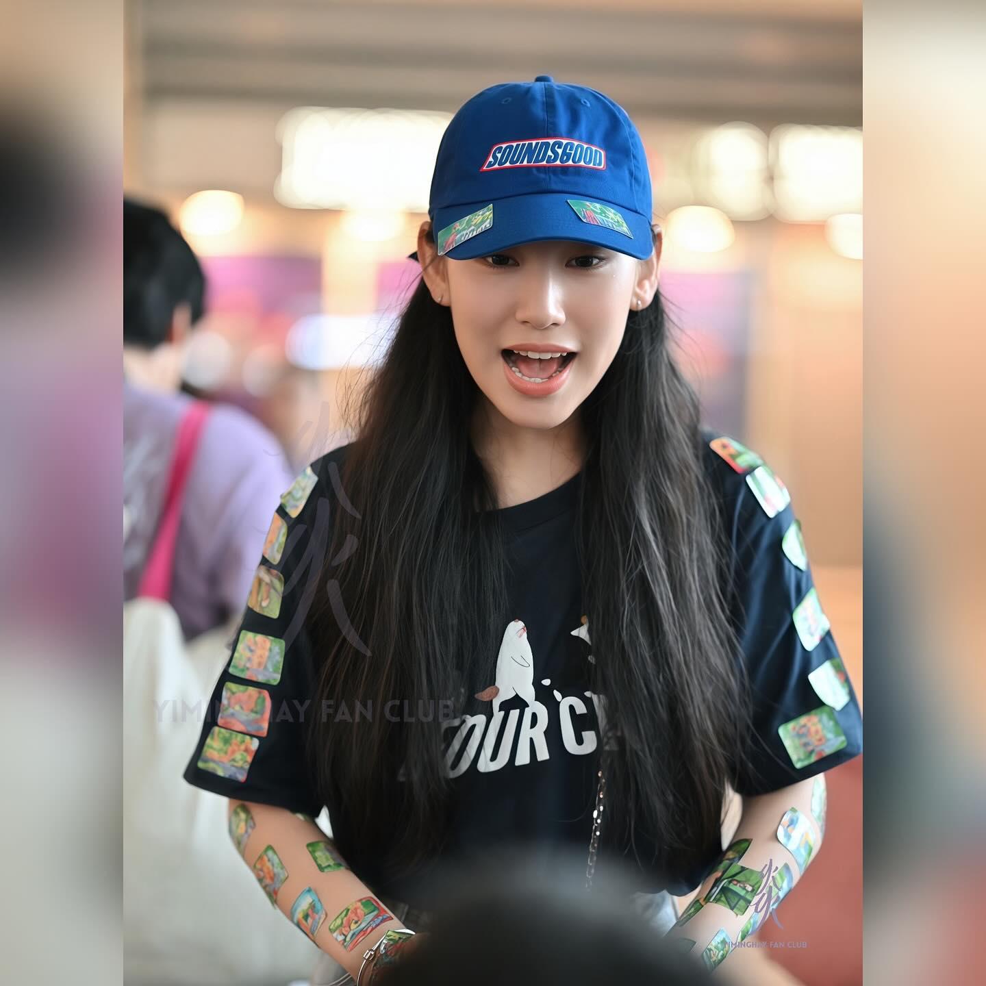 熱心公益的Gigi,今日帶同fans一起參加慈善賣旗活動。