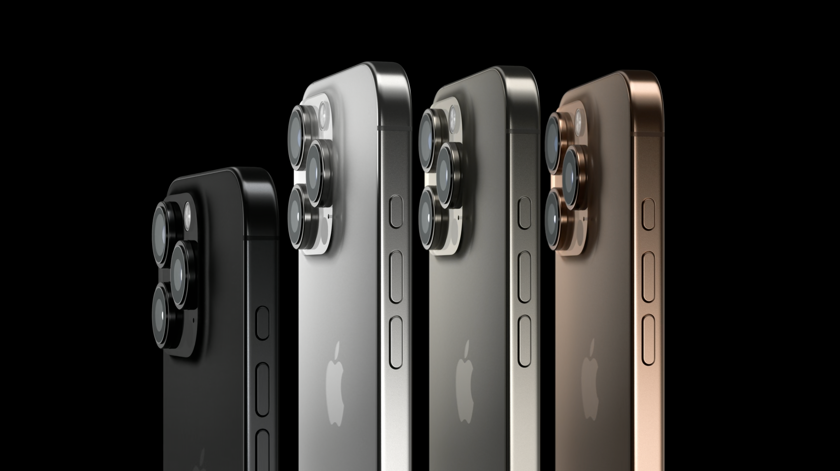 iPhone 16 Pro備有4色可選,必揀最新登場的沙漠色。