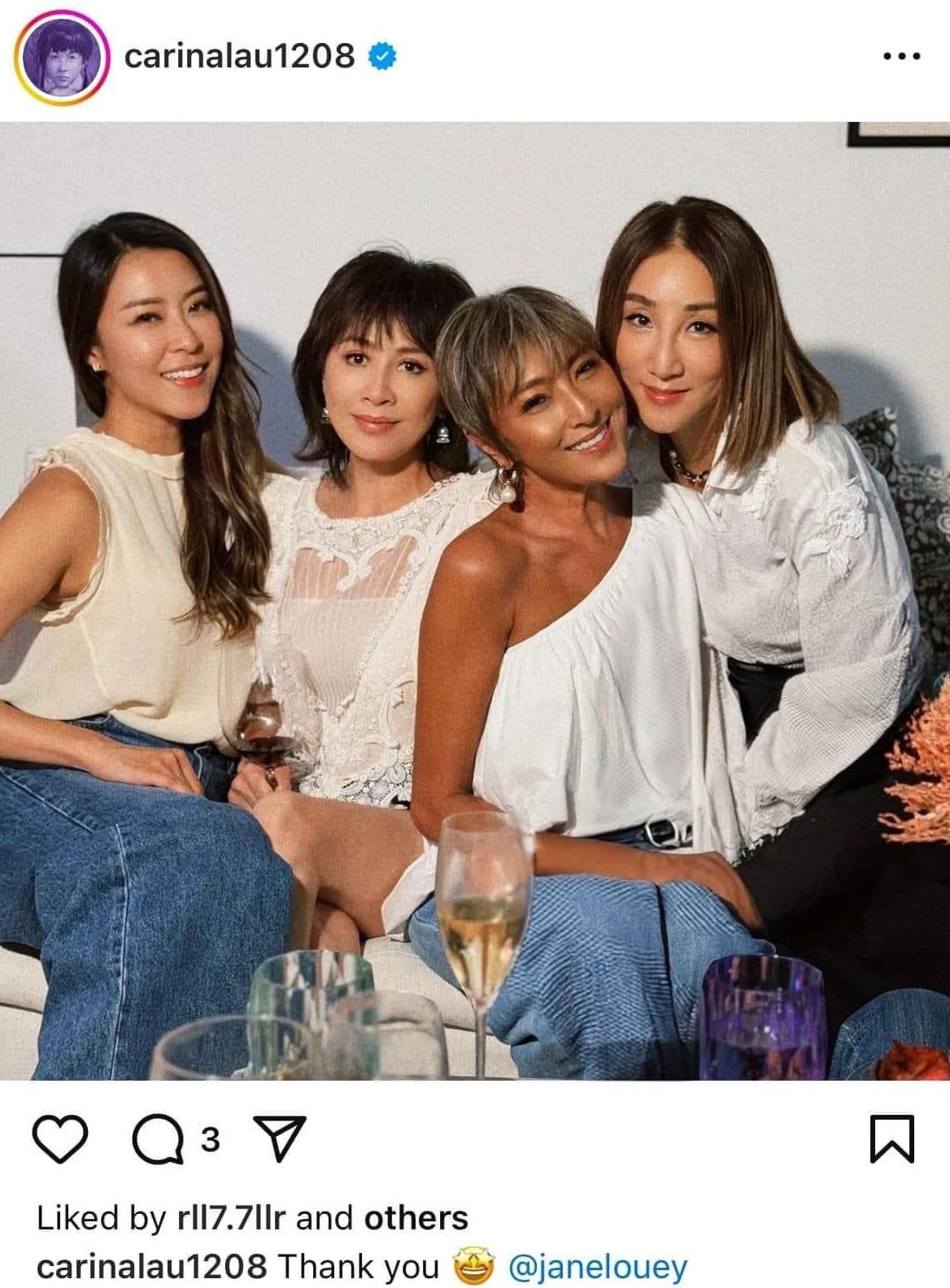 有網民幫嘉玲姐P圖執走楊千嬅。