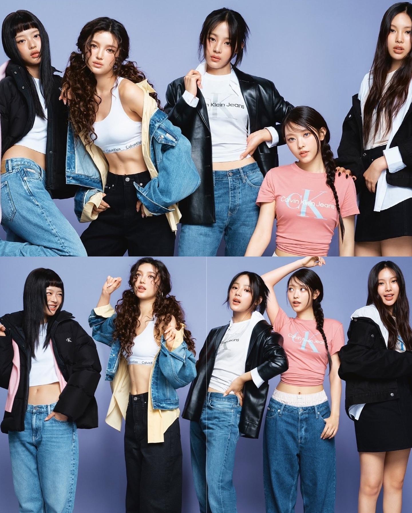 NewJeans剛為Calvin Klein的秋裝代言。