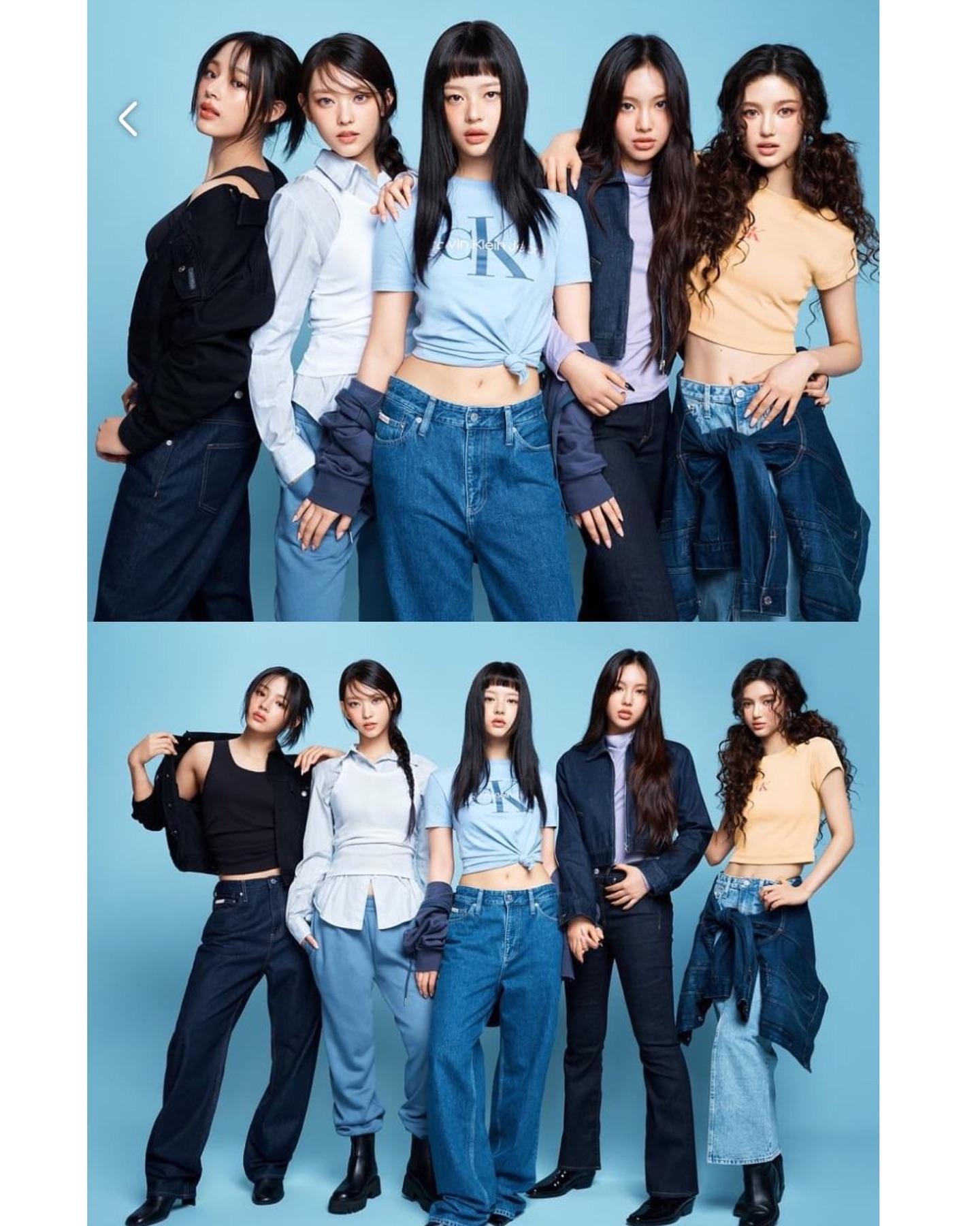 NewJeans剛為Calvin Klein的秋裝代言。