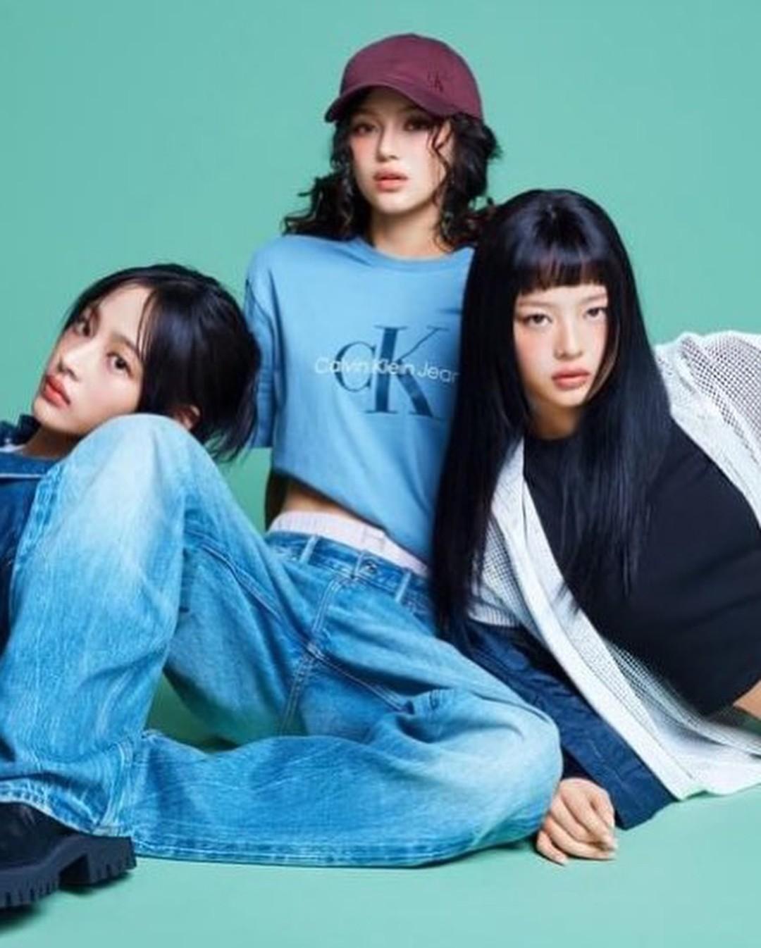 NewJeans剛為Calvin Klein的秋裝代言。