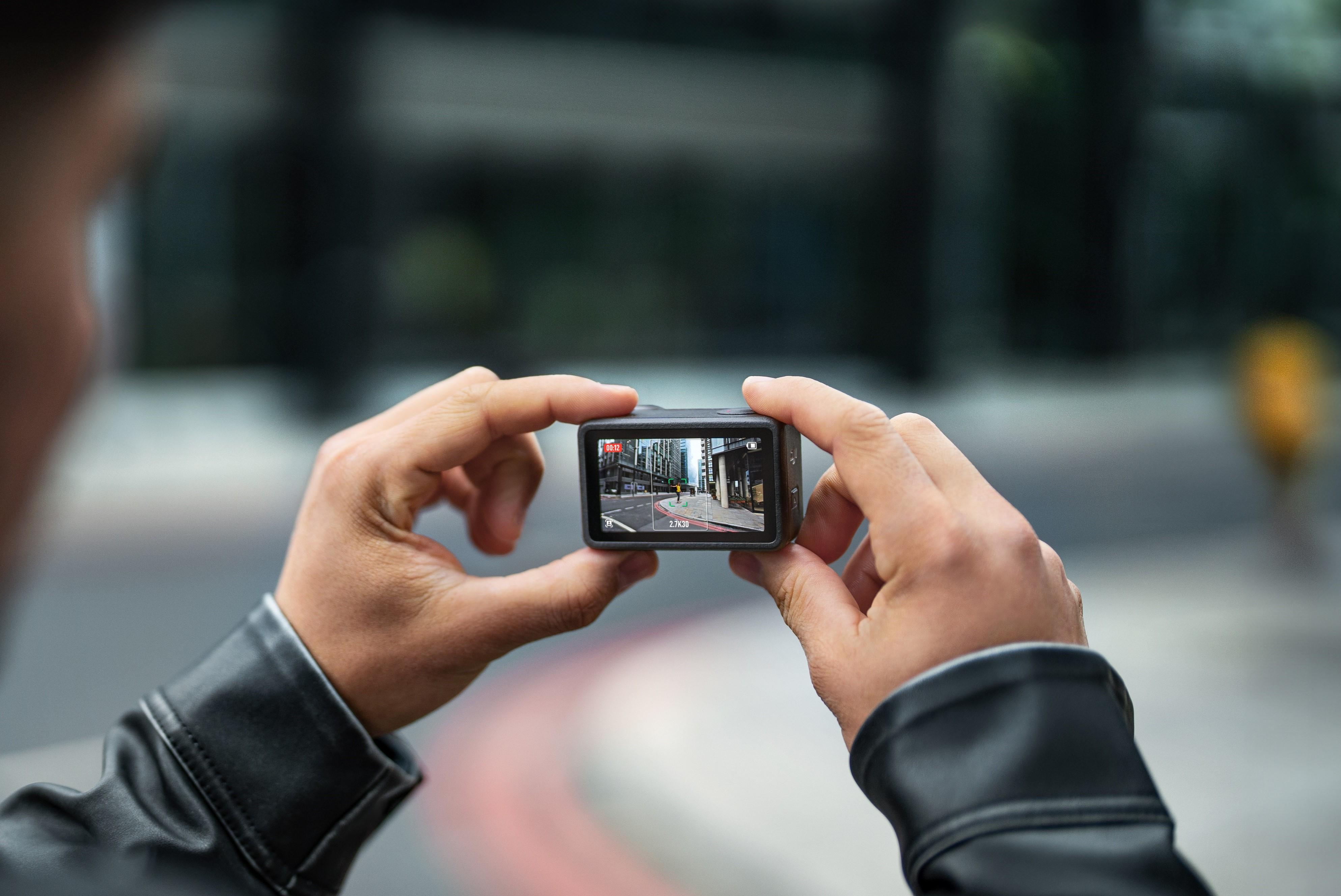 DJI Osmo Action 5 Pro全新一代1/1.3 英吋感光元件,拍攝效果提升。