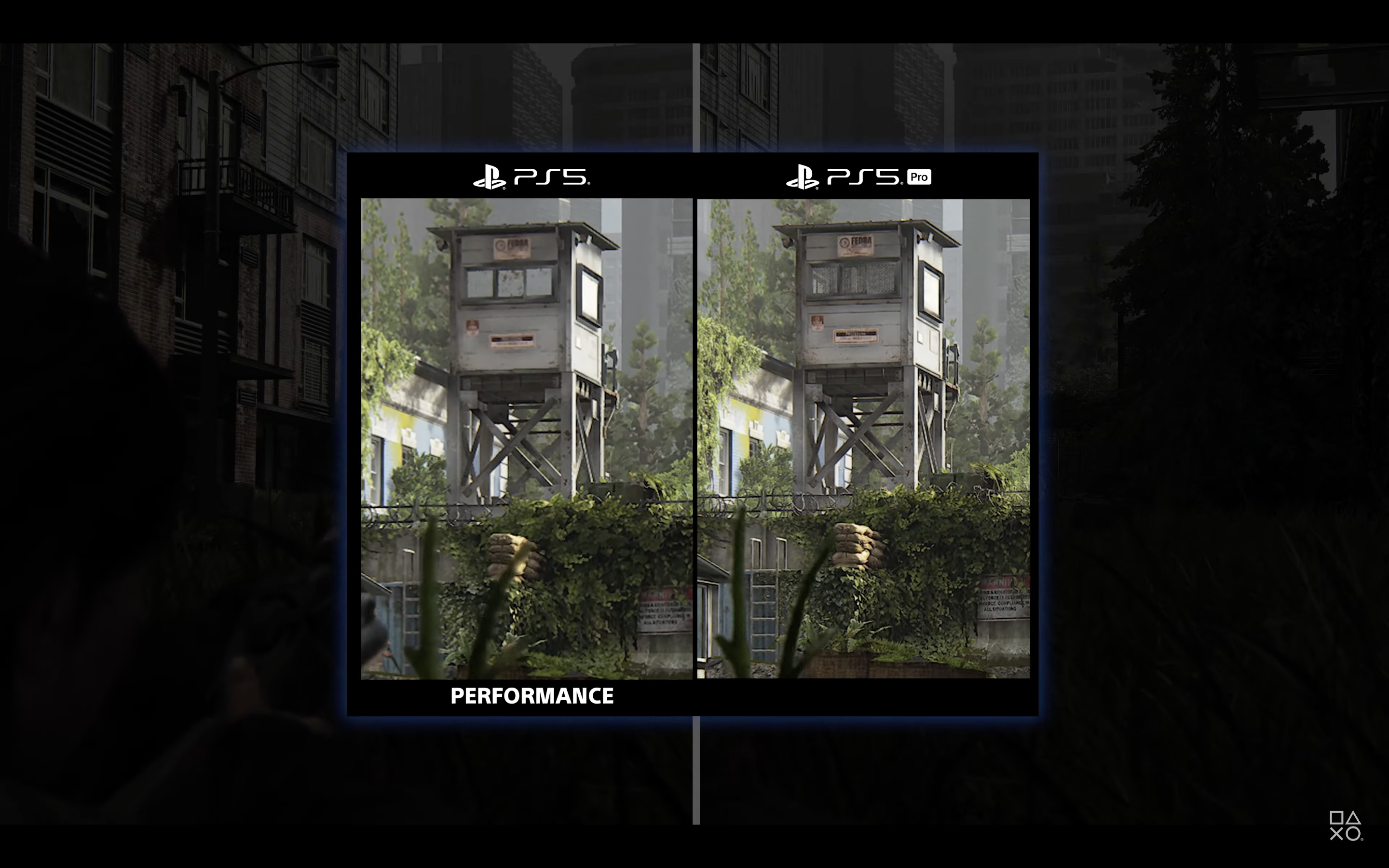 PS5 Pro玩《最後生還者2》,可見畫面更加清晰細緻。