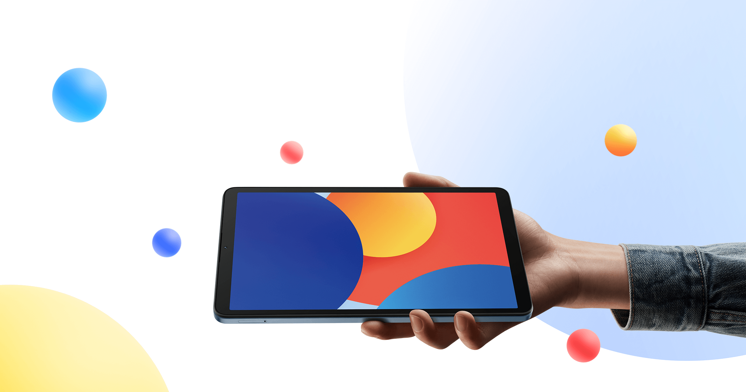 小米Redmi Pad SE的8.7吋螢幕有90Hz更新率。