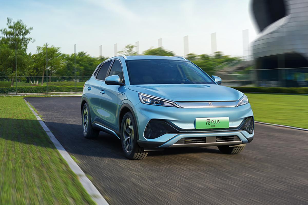 比亞迪指定批次的國產元PLUS汽車需要回收。(比亞迪網站圖片)